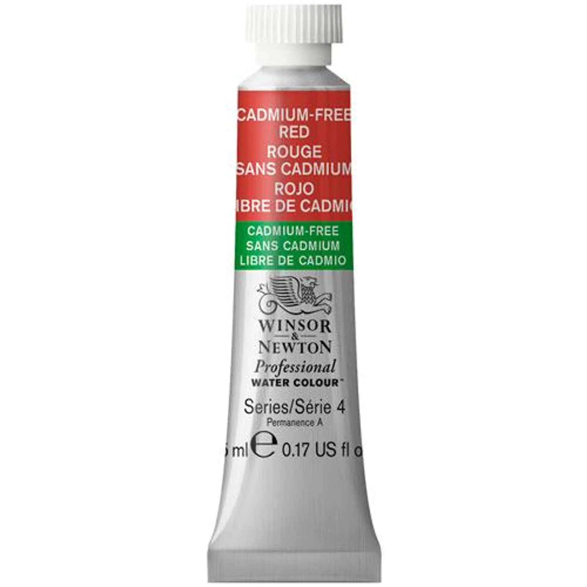 Pintura Acuarela Winsor And Newton Artist 5Ml S-4 Rojo Cad-Libre