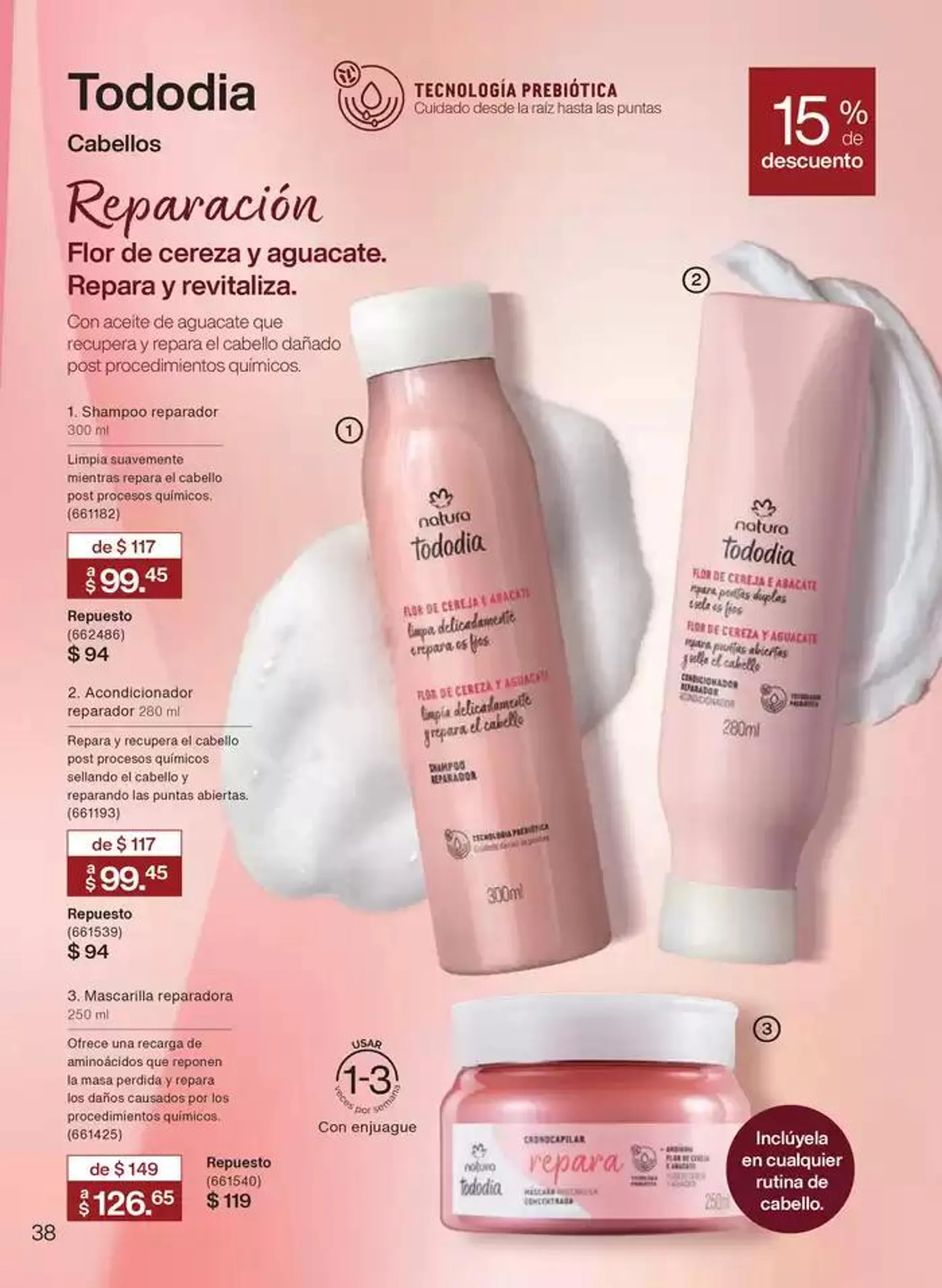 Catálogo de Avon Folleto Natura C7 17 de marzo al 25 de julio 2025 - Pagina 38