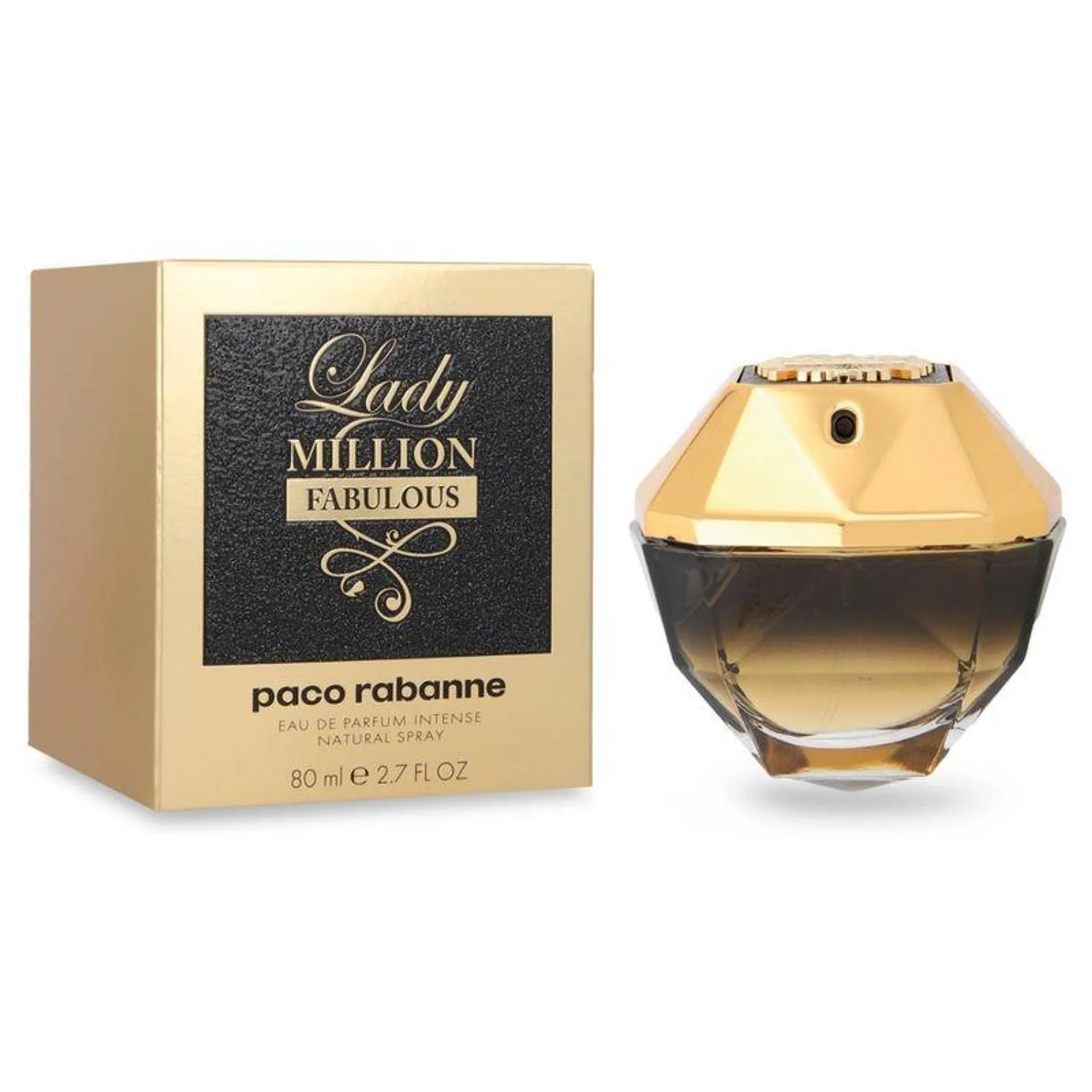 Fragancia para Dama Lady Million Fabulous Intense 80 ml Edp Spray