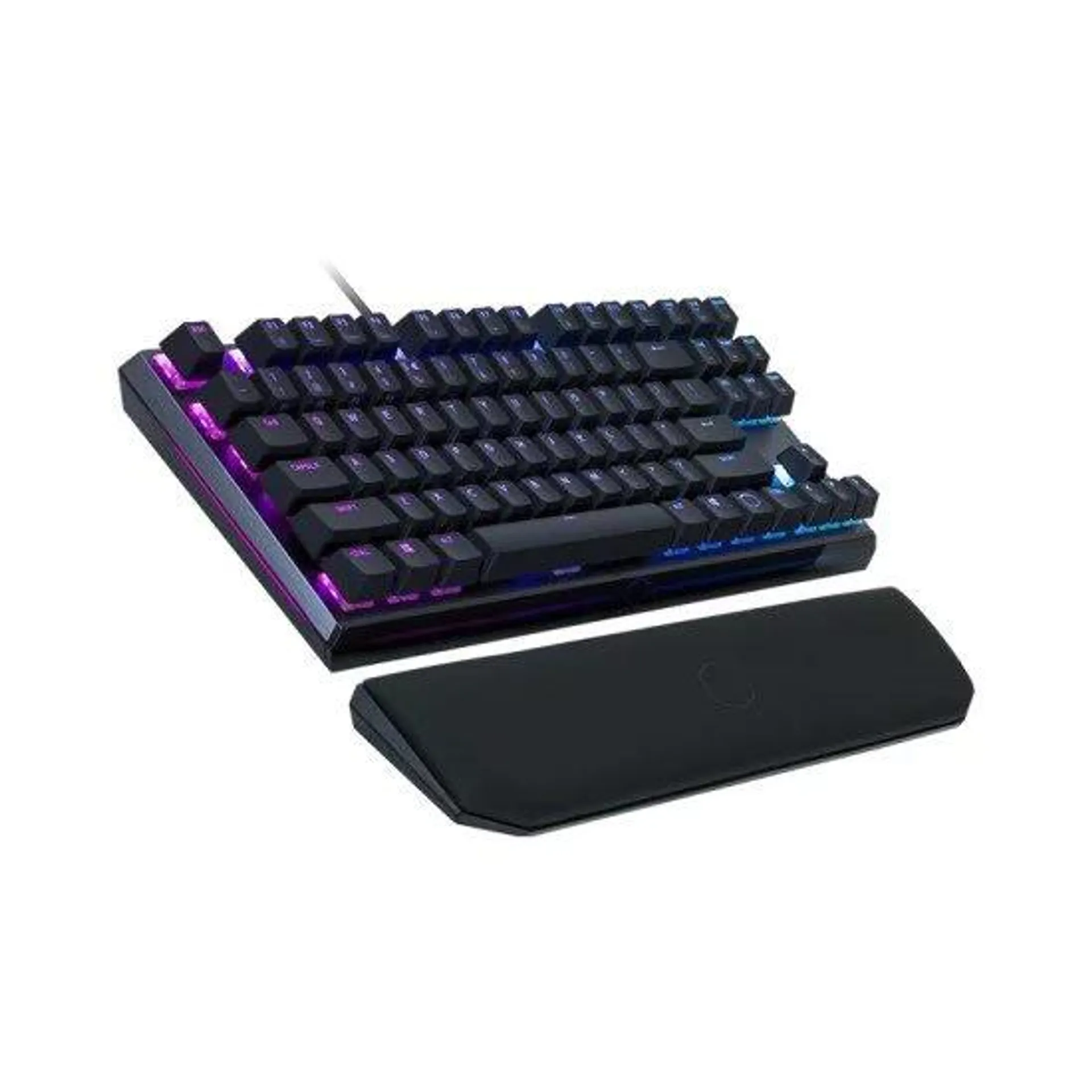 Teclado Mecánico Gamer Cooler Master MK730 RGB/Alámbrico/USB/Cherry MX Red/Color Negro, MK-730-GKCL1-US