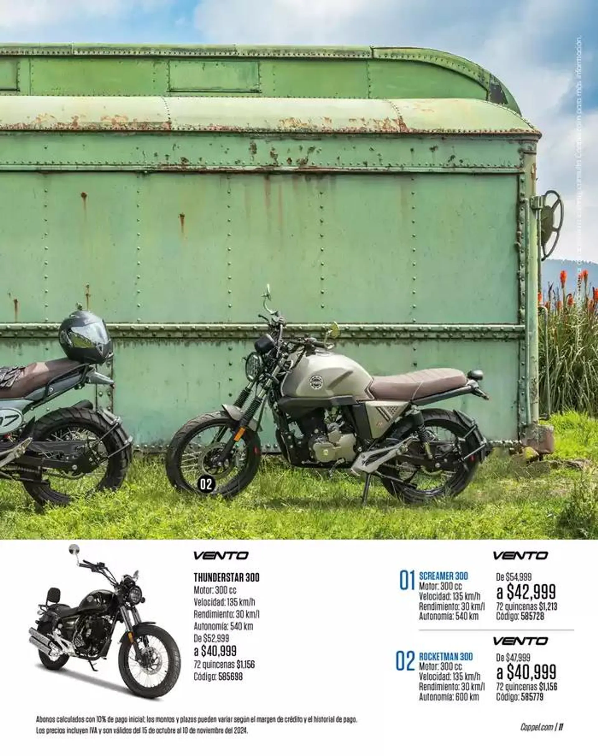 Catálogo de REVISTA OCTUBRE - MOTOS II 16 de octubre al 31 de octubre 2024 - Pagina 2