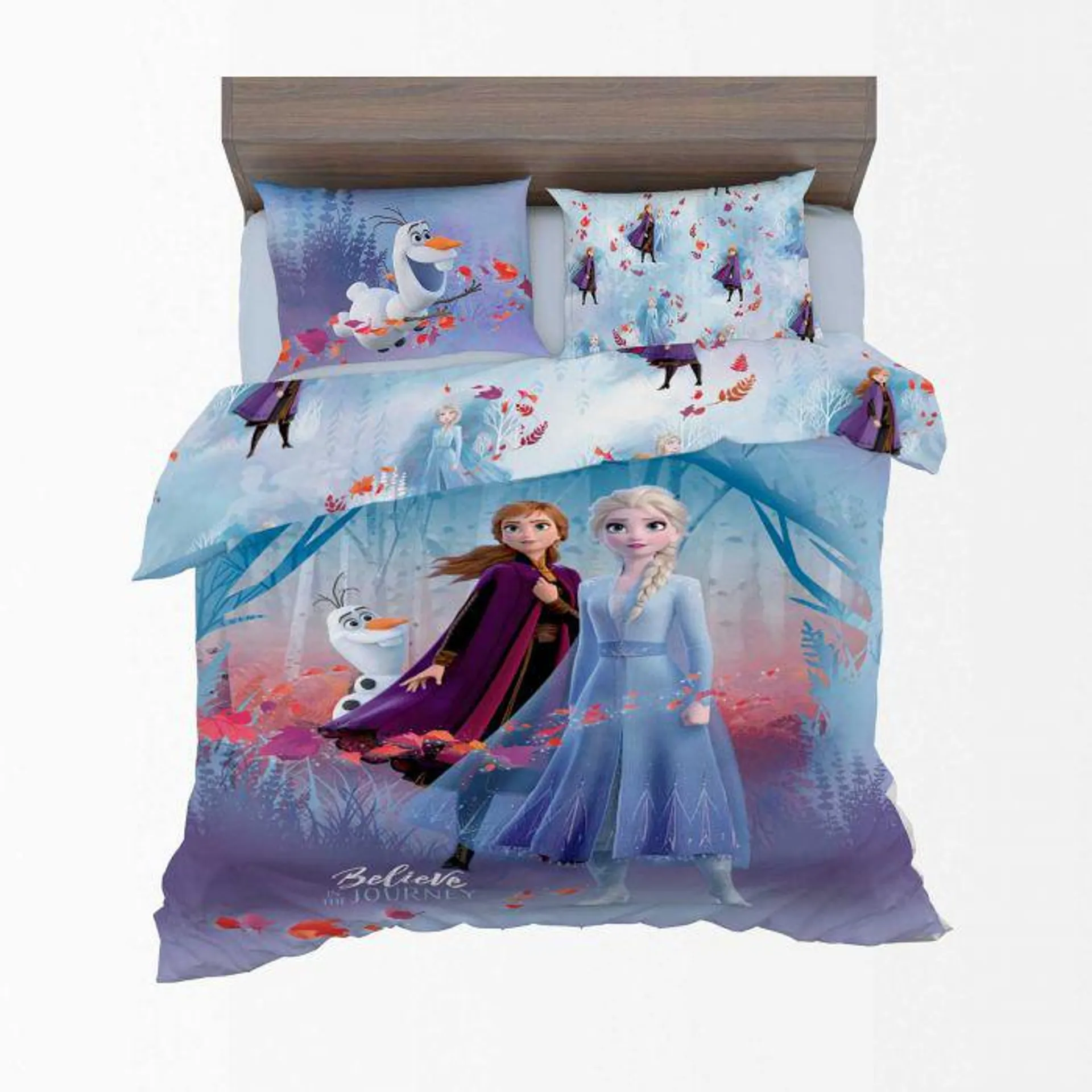 SET DE EDREDON MICROFIBRA MATRIMONIAL FROZEN BELIEVE