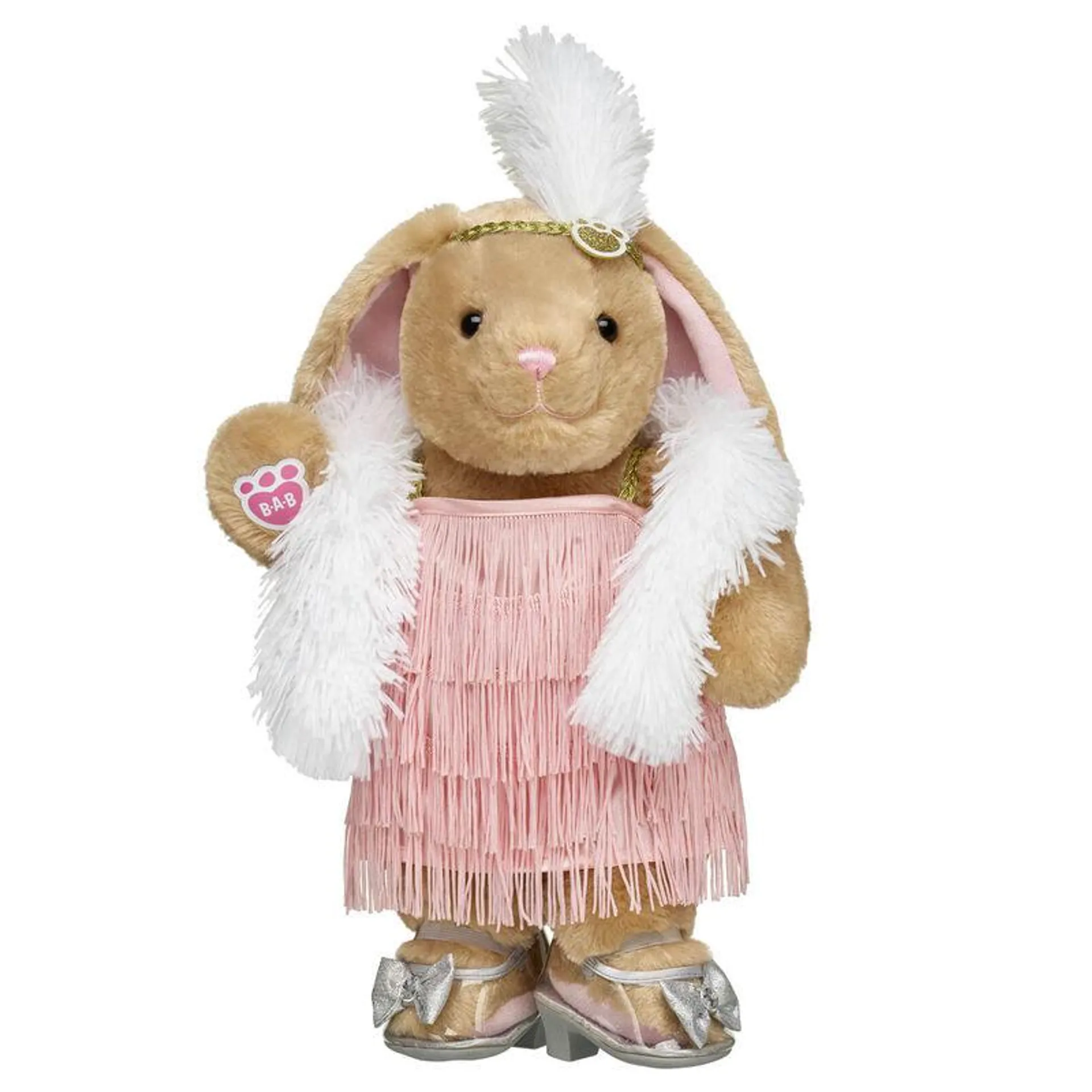 Pawlette™ Bunny Plush '20s Flapper Gift Set