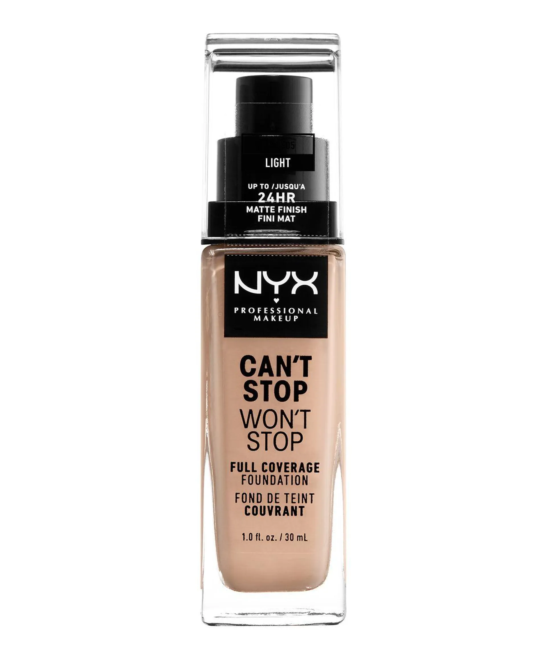 BASE DE MAQUILLAJE CAN'T STOP WON'T FOUNDATION - NYX PROFESSIONAL MAKEUP