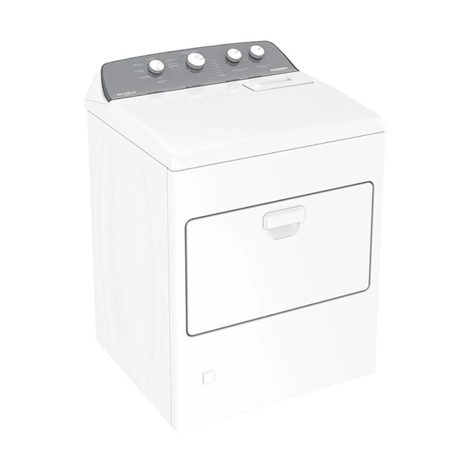 Secadora Whirlpool 20Kg de gas natural color blanca