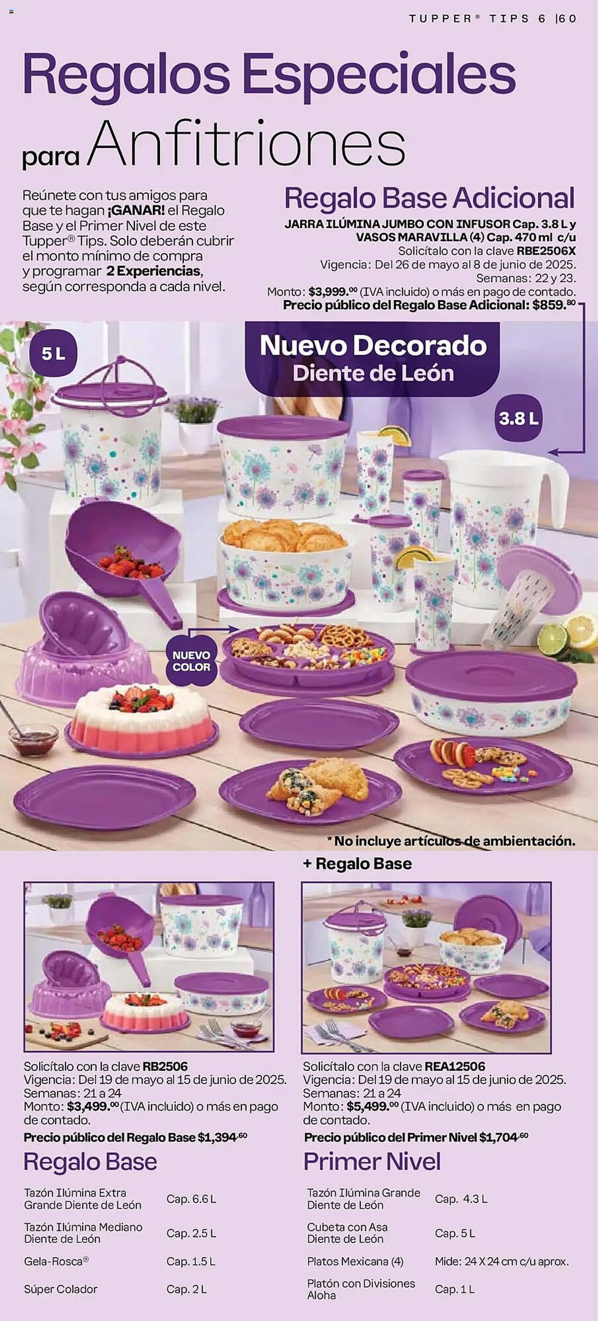 Catálogo de Catálogo Tupperware 19 de mayo al 16 de junio 2025 - Pagina 60