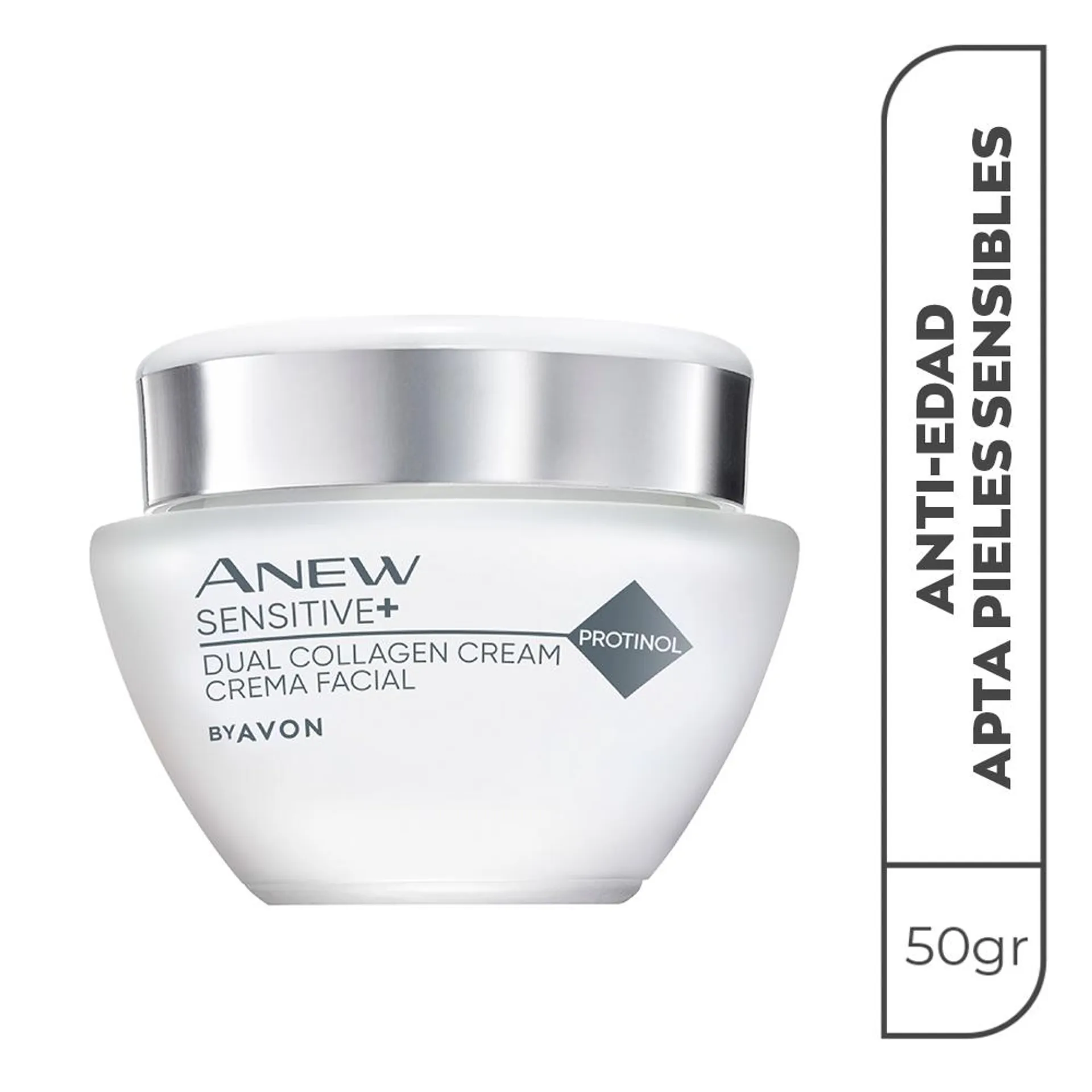 Crema Facial Sensitive Dual Collagen | Anew