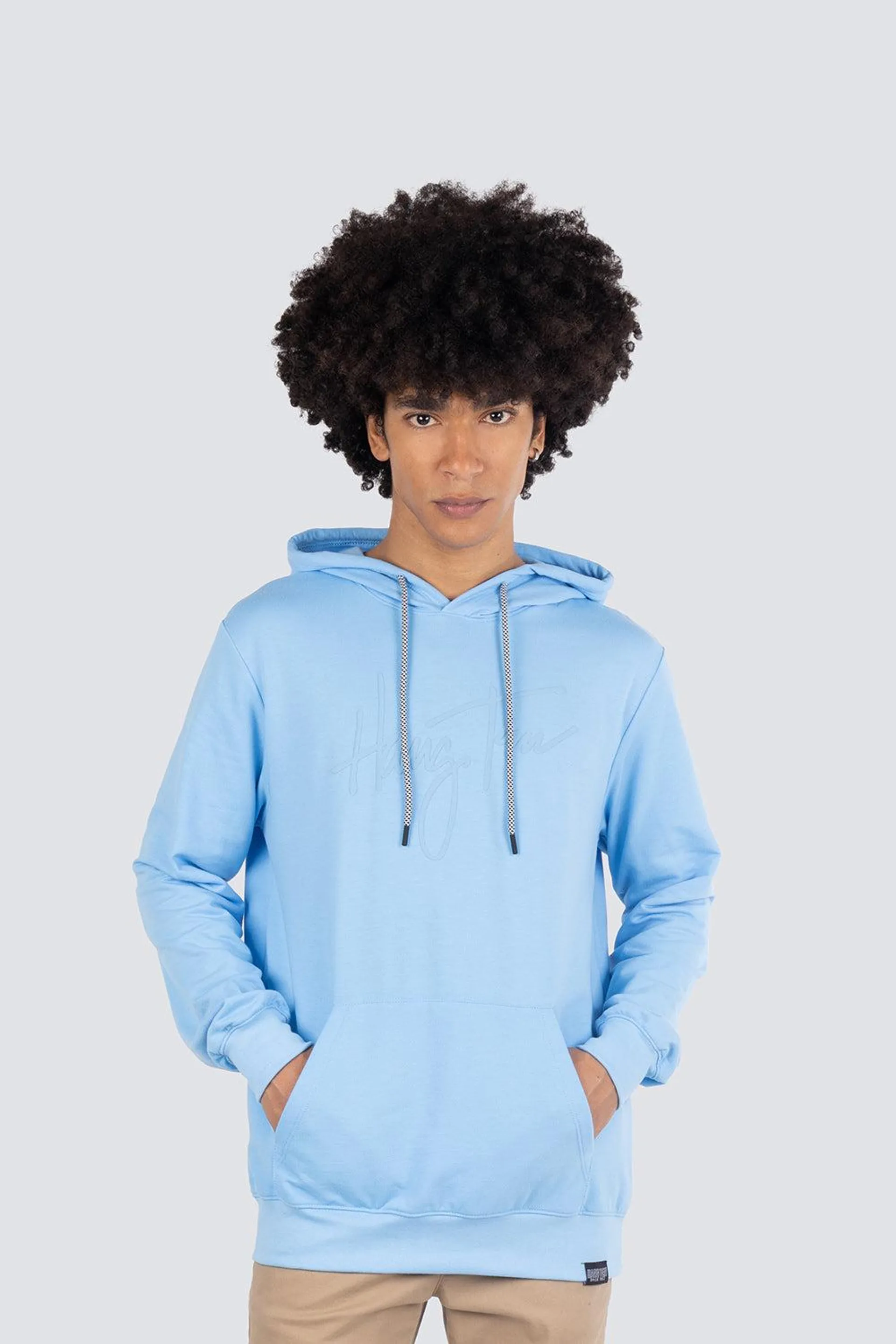 Sudadera cerrada con estampado