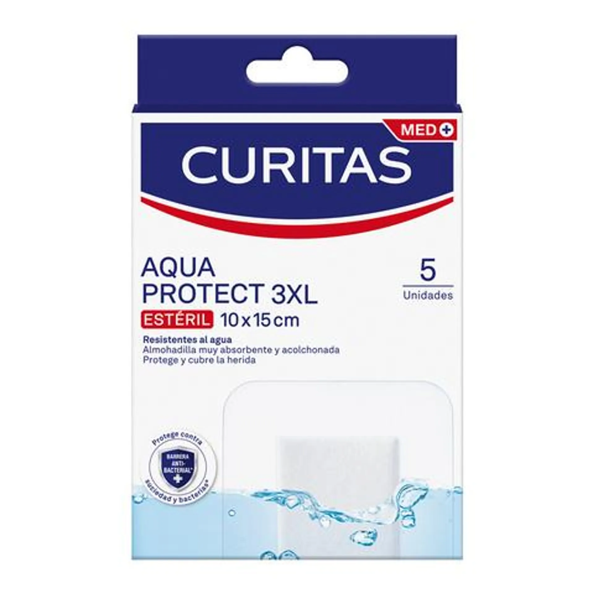 Curitas Aqua Protect 3XL 10 x 15 cm Resistentes al Agua