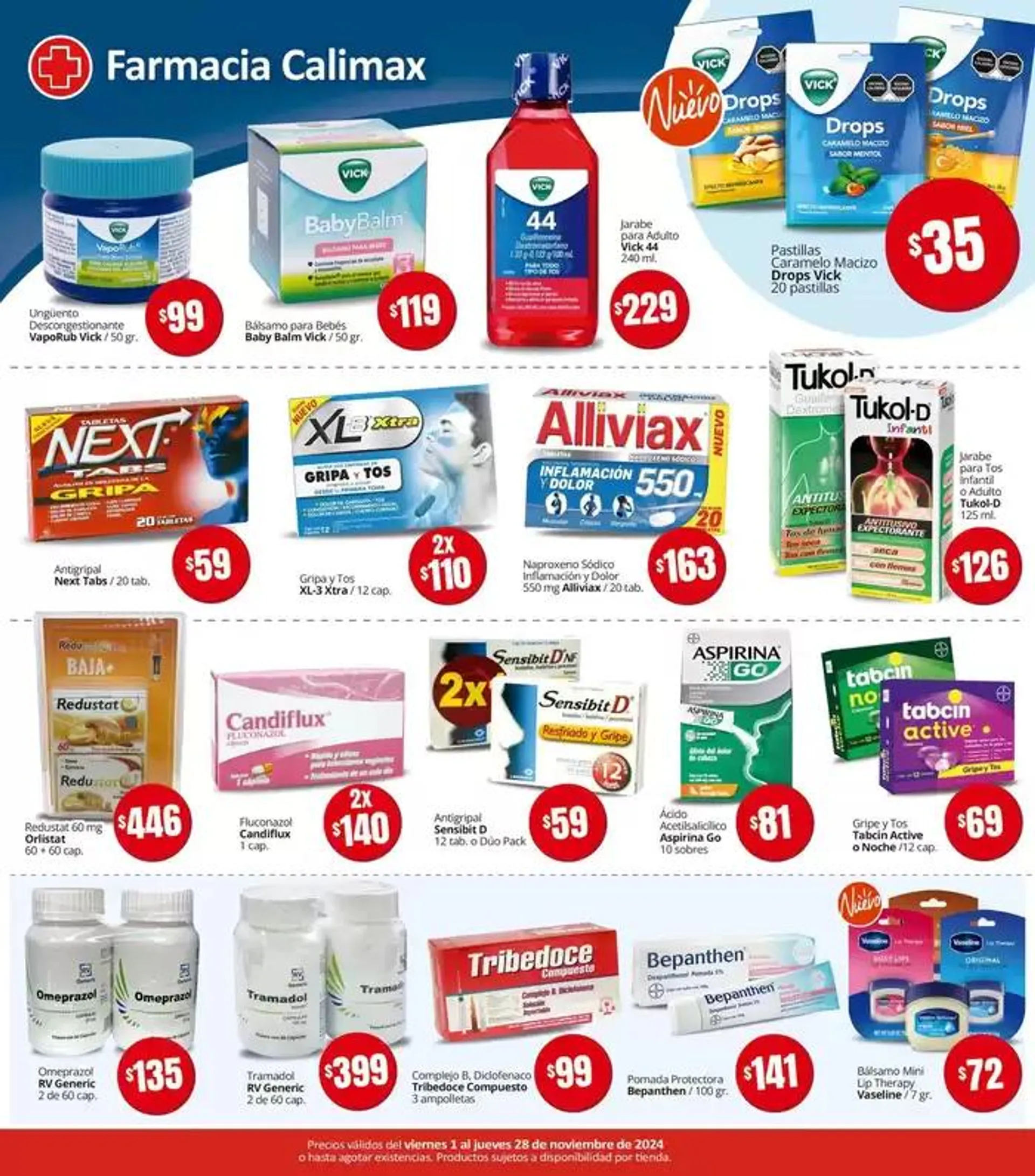Catálogo de Calimax Farmacia 25 de noviembre al 28 de noviembre 2024 - Pagina 2