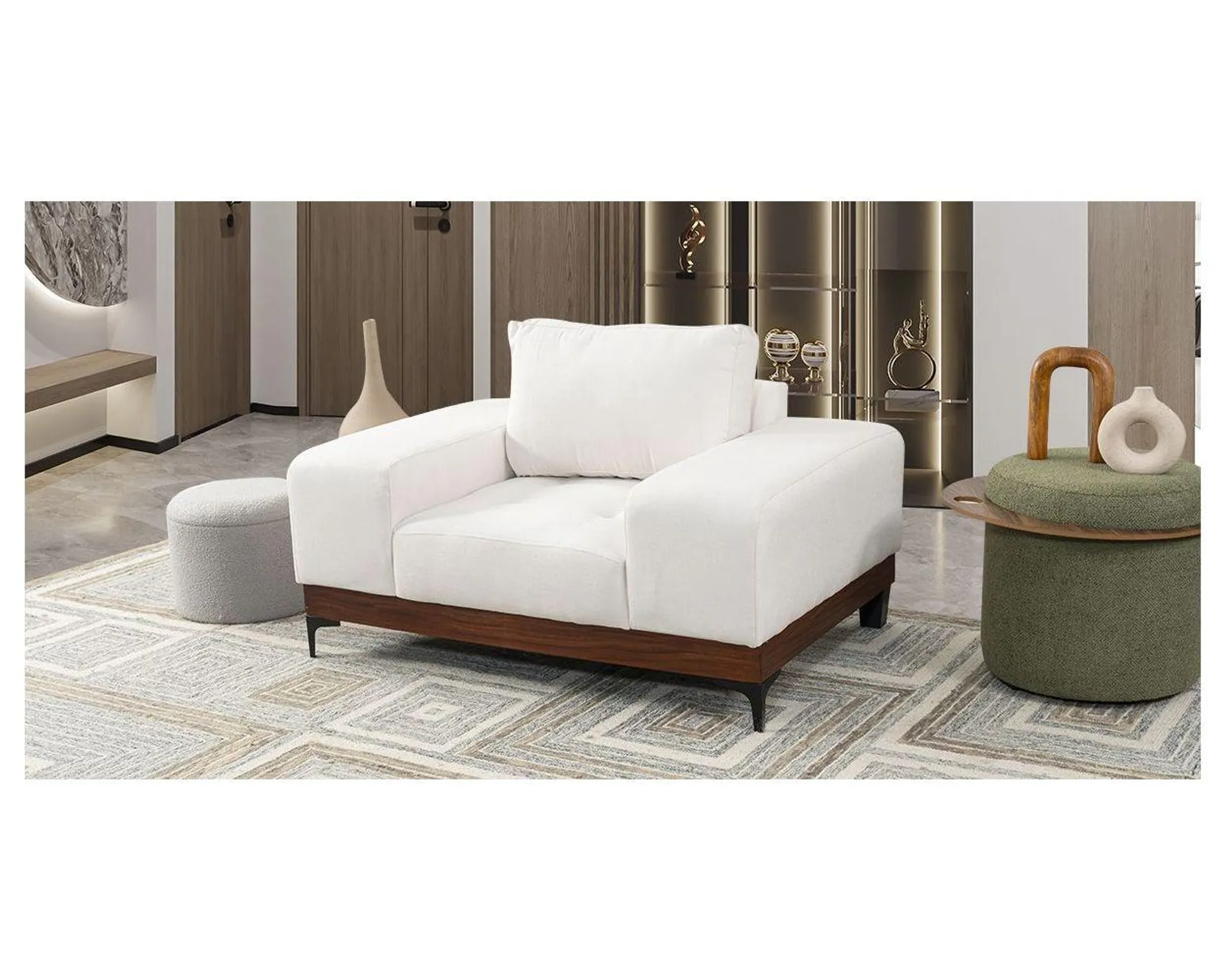 Sillón Maya Blanco