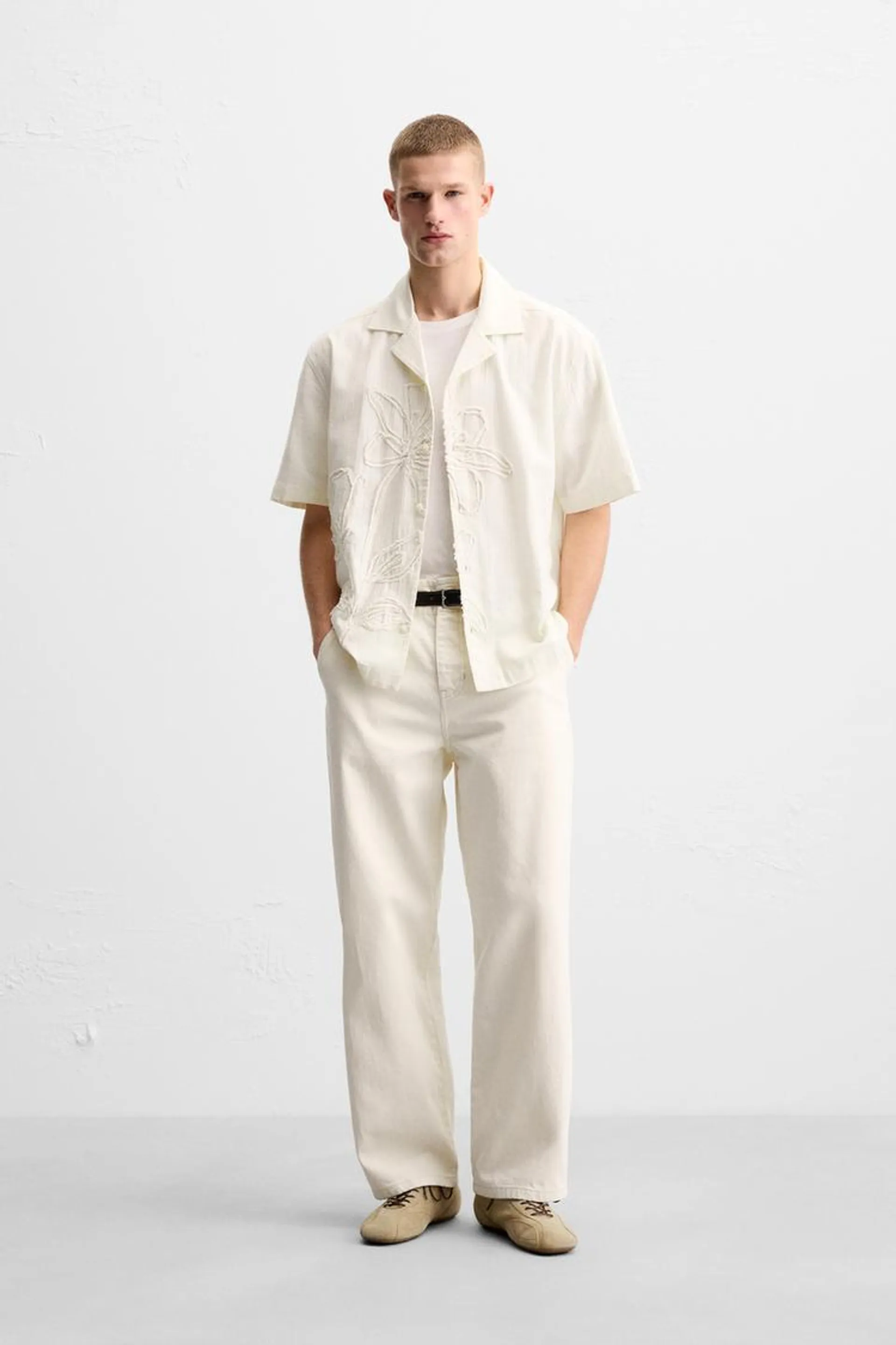 CAMISA BORDADO FLORAL
