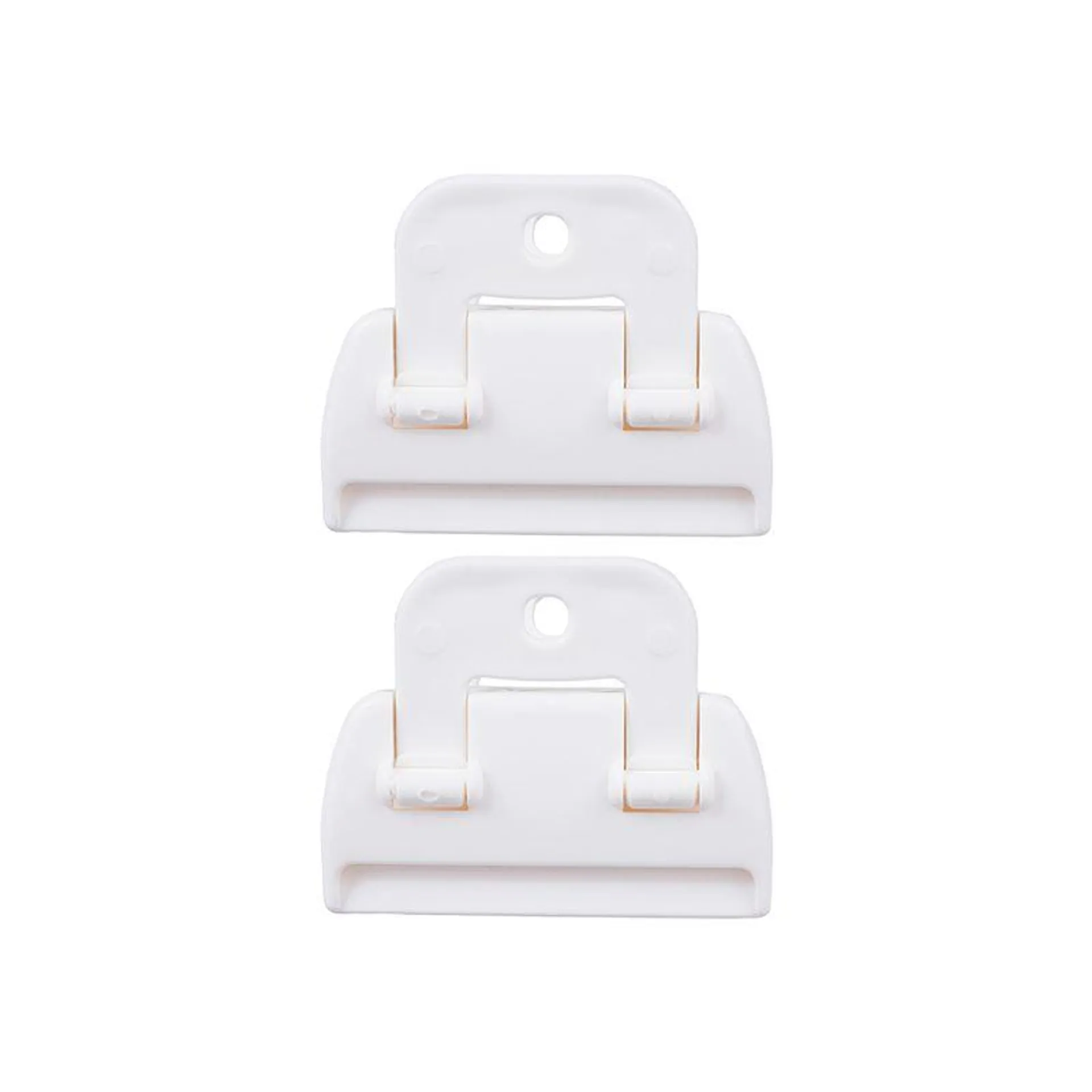 Paquete De Clips Selladores De Bolsa Blanco 2 Piezas