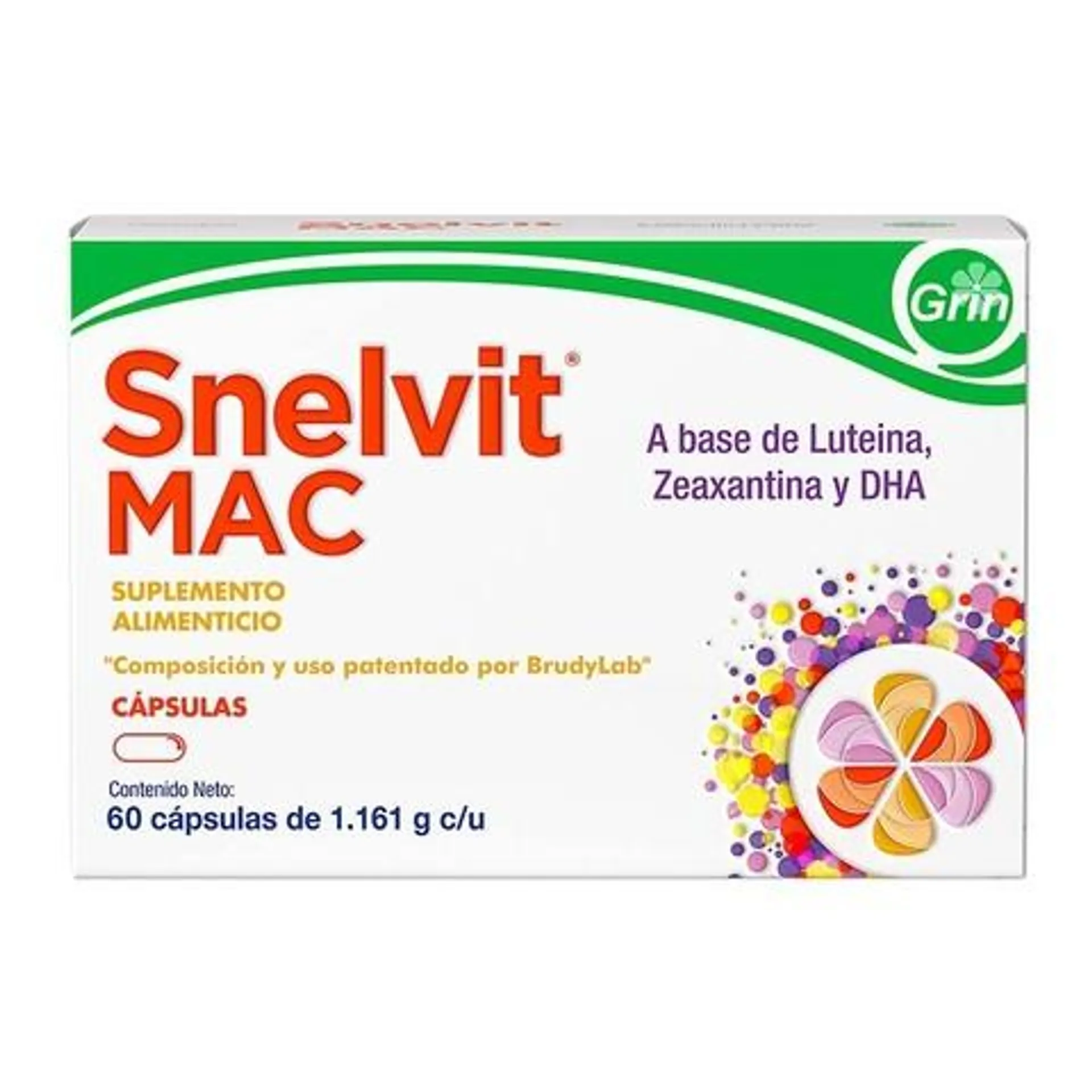 Snelvit Suplemento Alimenticio a base de Luteina, Zeaxantina y DHA