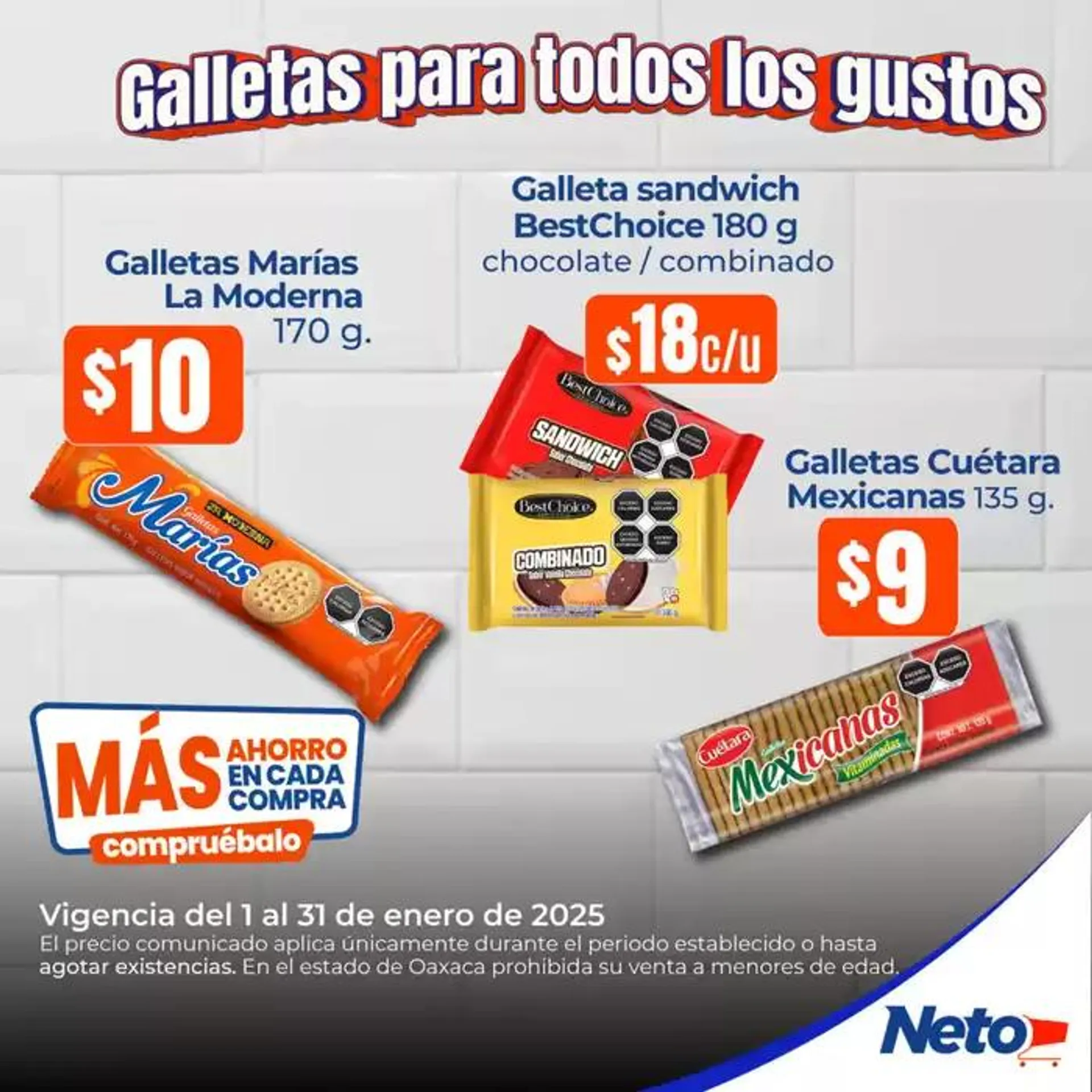 Catálogo de Galletas para todos los gustos 13 de enero al 31 de enero 2025 - Pagina 1