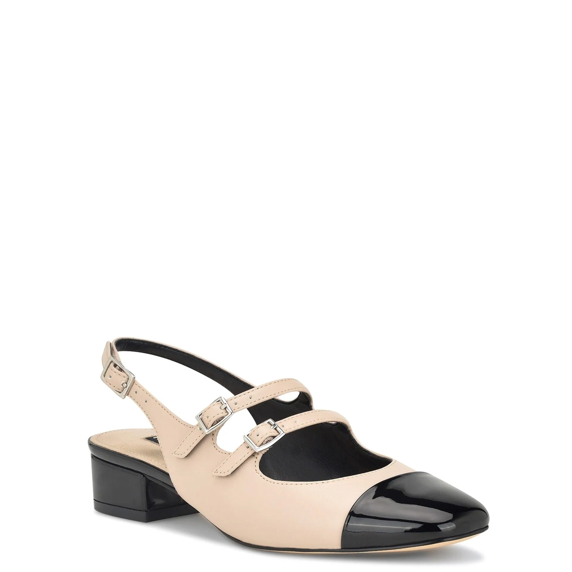 Zapatilla Norah3 Sintetico Beige Negro Nine West