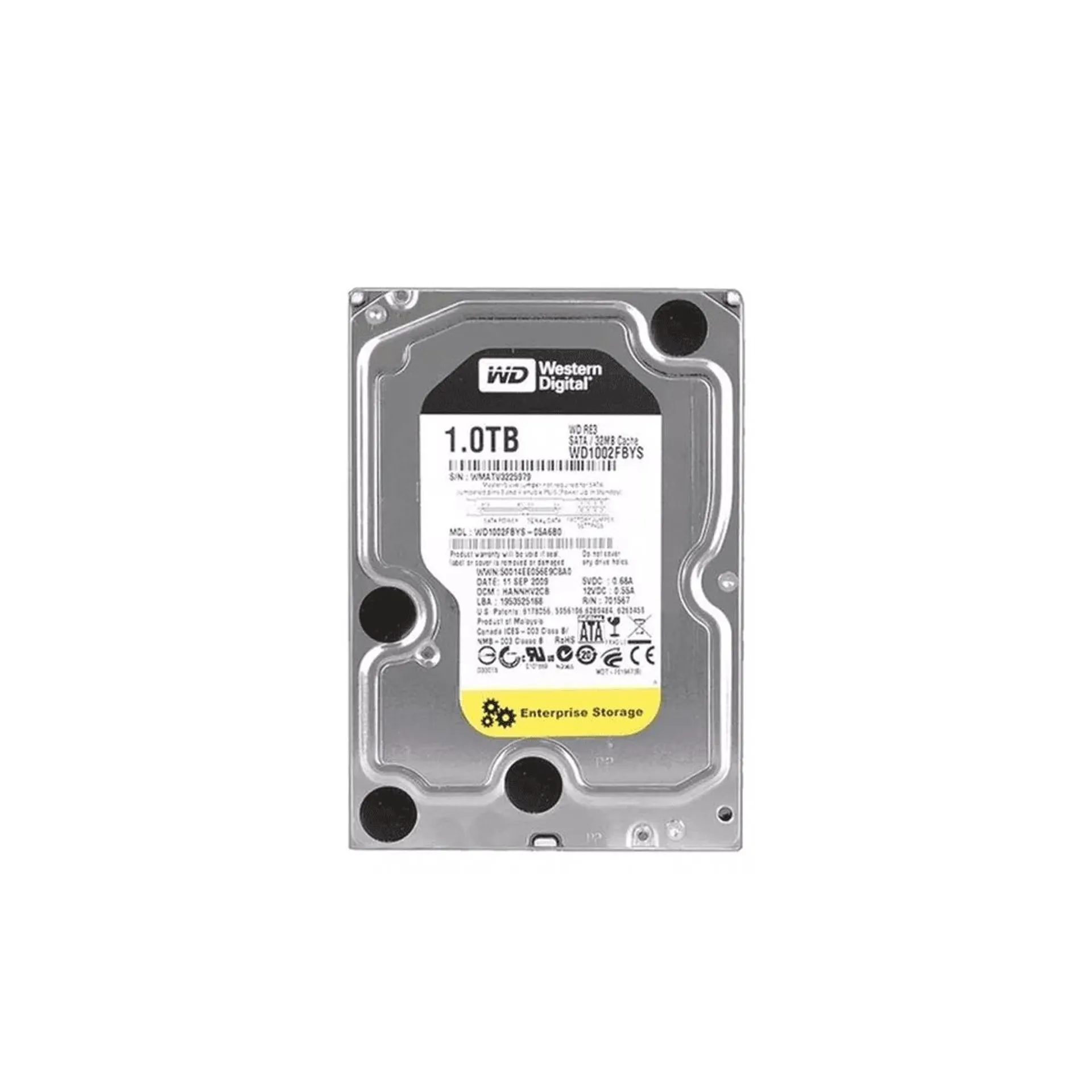 Disco Duro Western Digital Ultra Star 1Tb 3.5" 7200Rpm Sata3 6Gb/S 128Mb Ddsapwdi1Tb