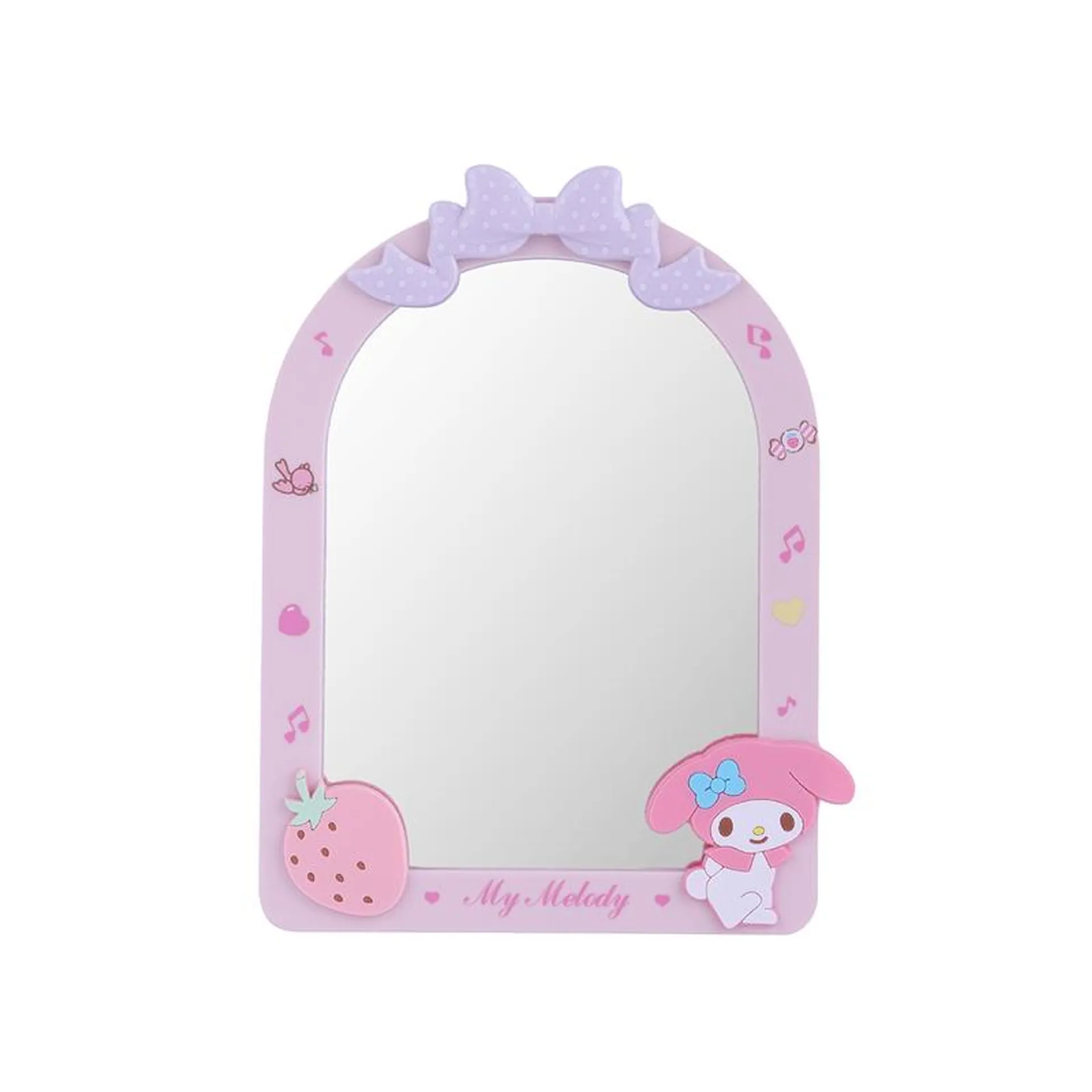 Espejo De Tocador Sanrio My Melody Sintético Rosa