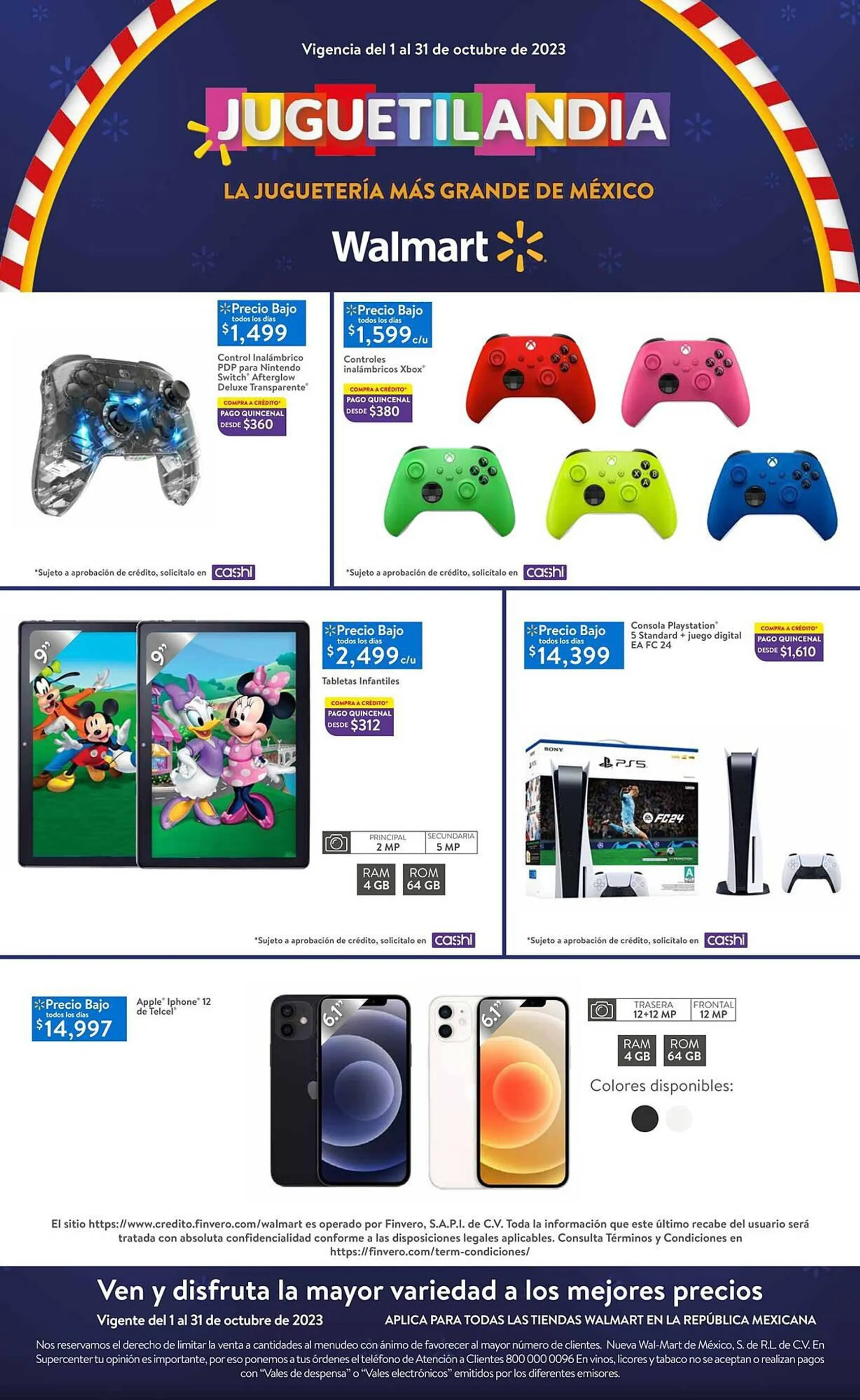 Catálogo de Catálogo Walmart 2 de octubre al 31 de octubre 2023 - Pagina 4
