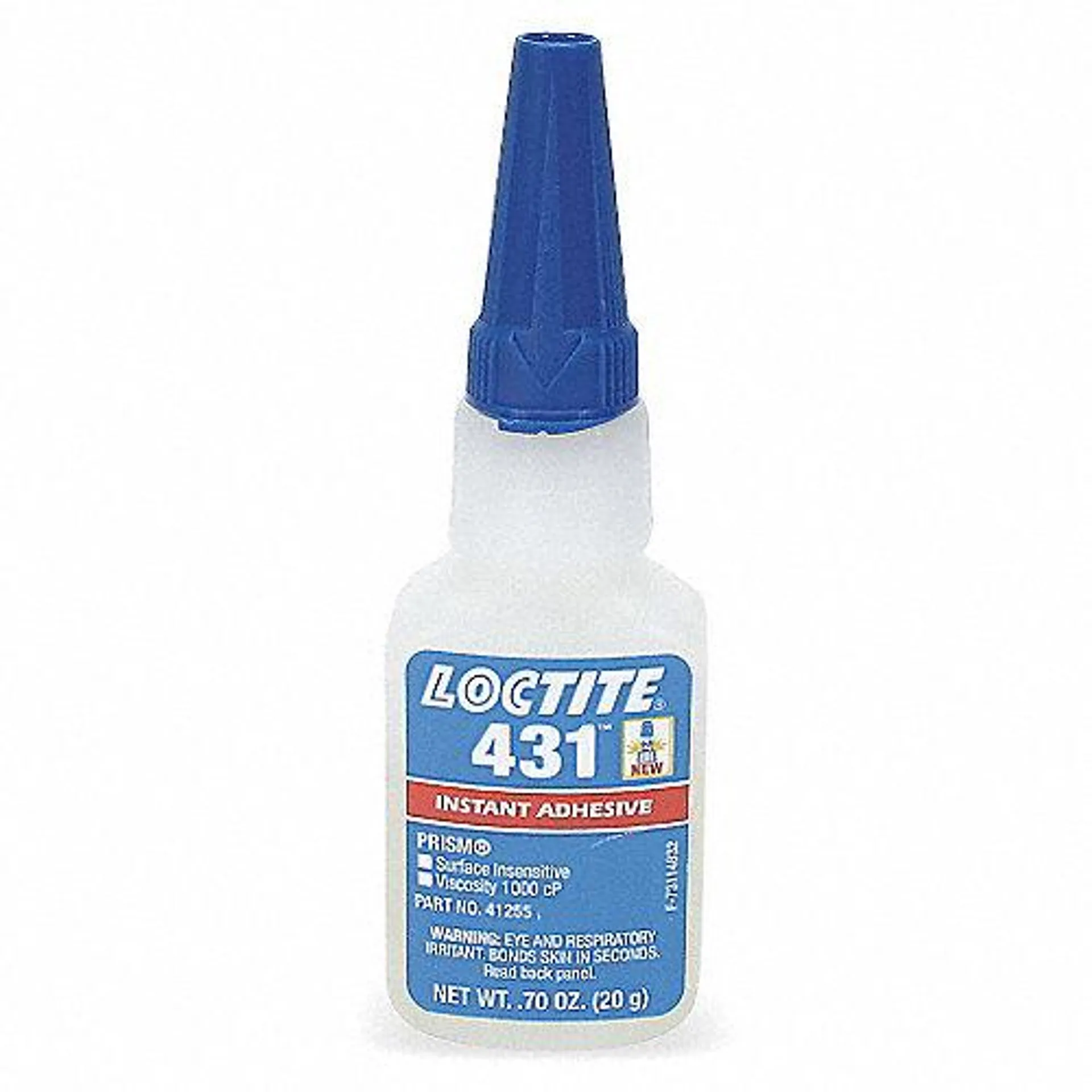 Adhesivo Instantáneo 431 Transparente Botella 0.7 oz. liq.