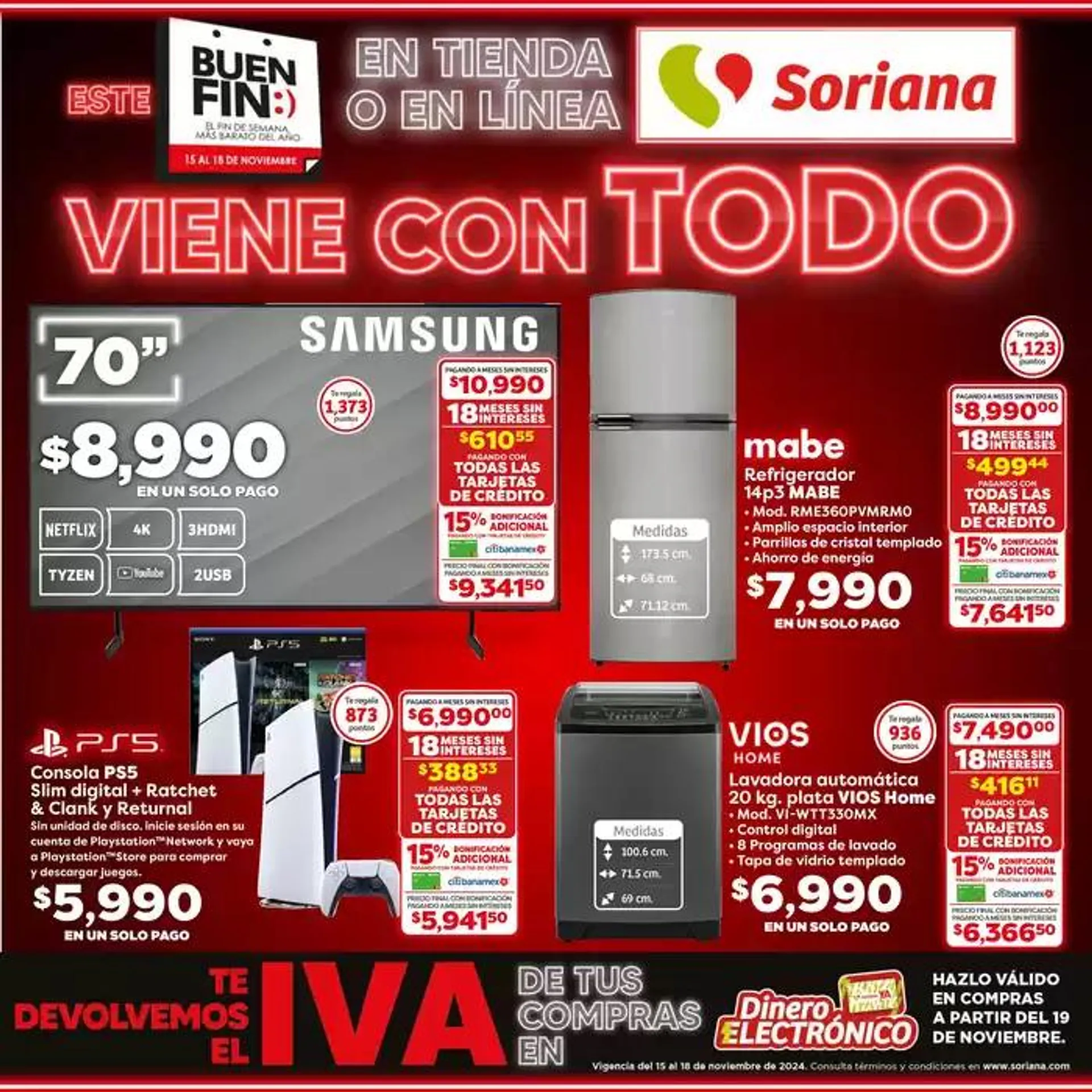 Buen Fin Soriana Híper - 1