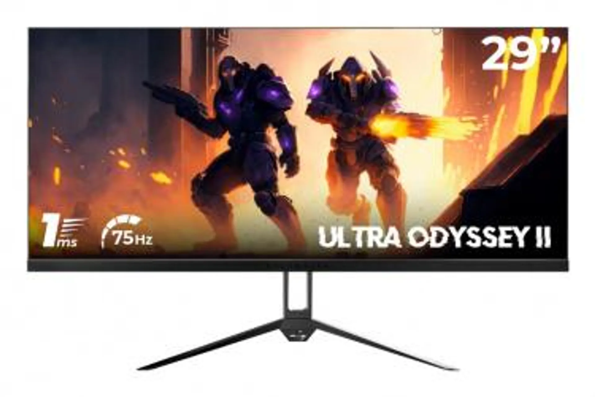 Monitor Gamer Curvo Balam Rush Ultra Odyssey II MGF29P LED 29", Quad HD, Ultra Wide, 75Hz, HDMI, Negro