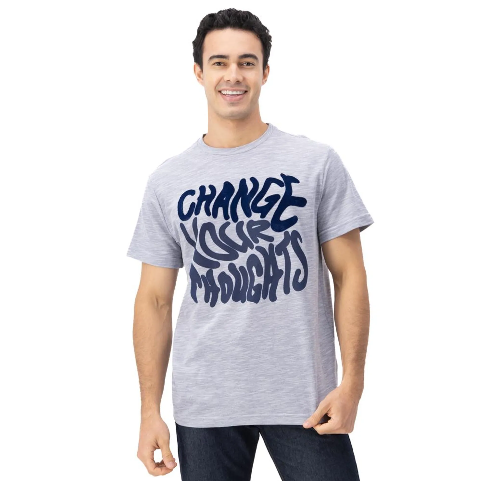 Playera Hummo Hombre Estampado Change Your Thoughts