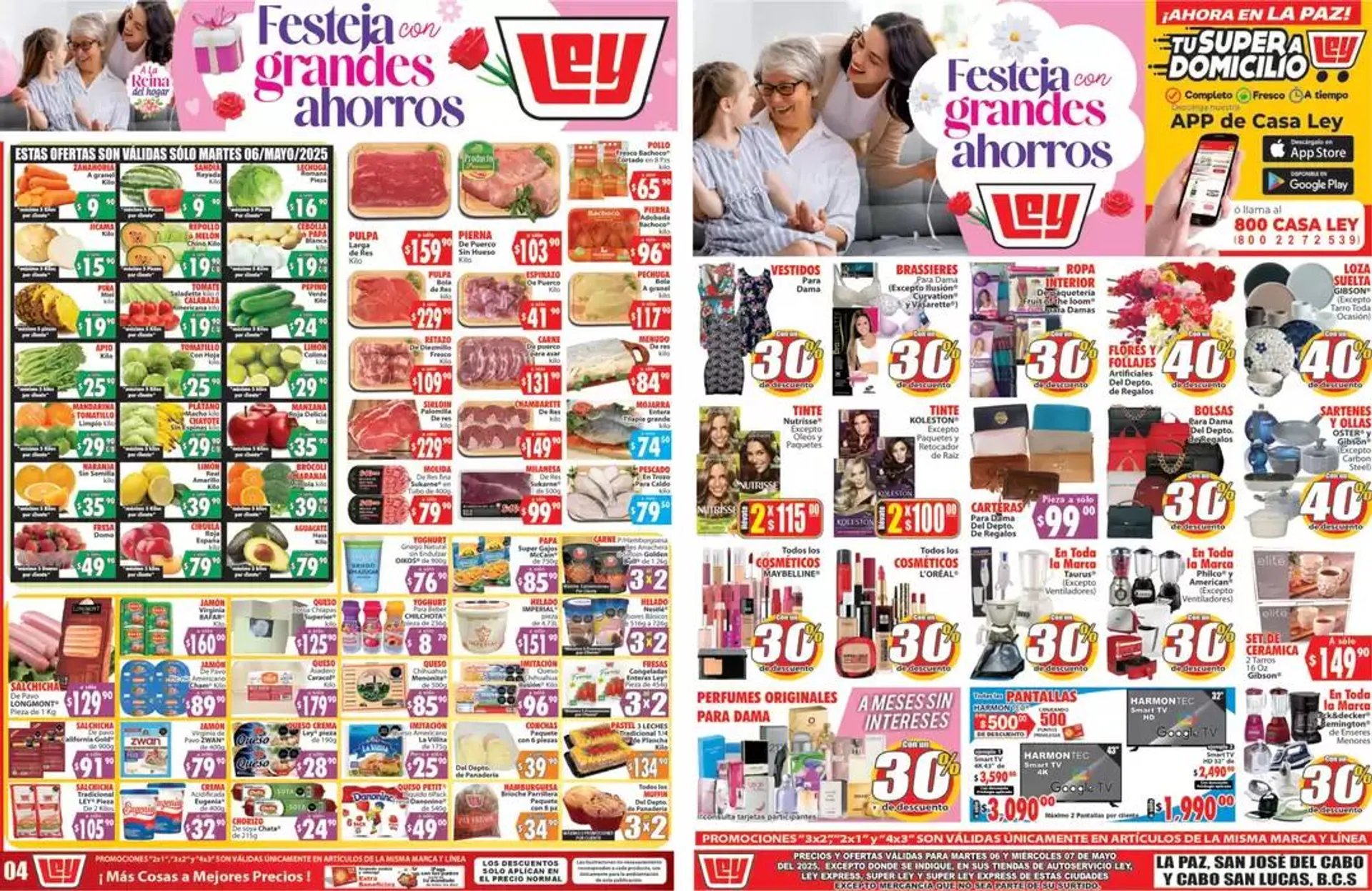Catálogo de Ofertas Autoservicio Casa Ley 6 de mayo al 8 de mayo 2025 - Pagina 1