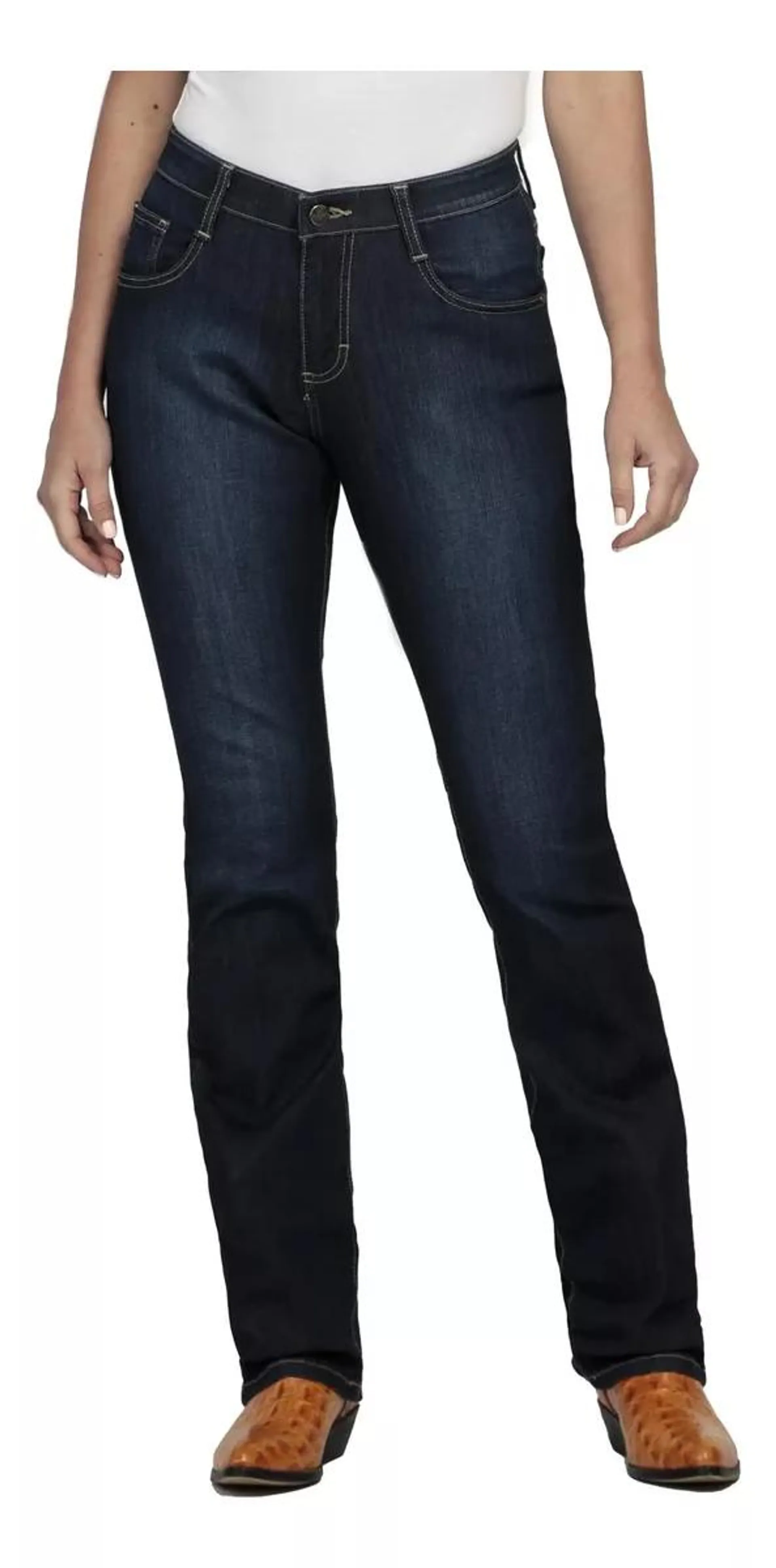 Pantalon Jeans Vaquero Slim Fit Wrangler Mujer W06