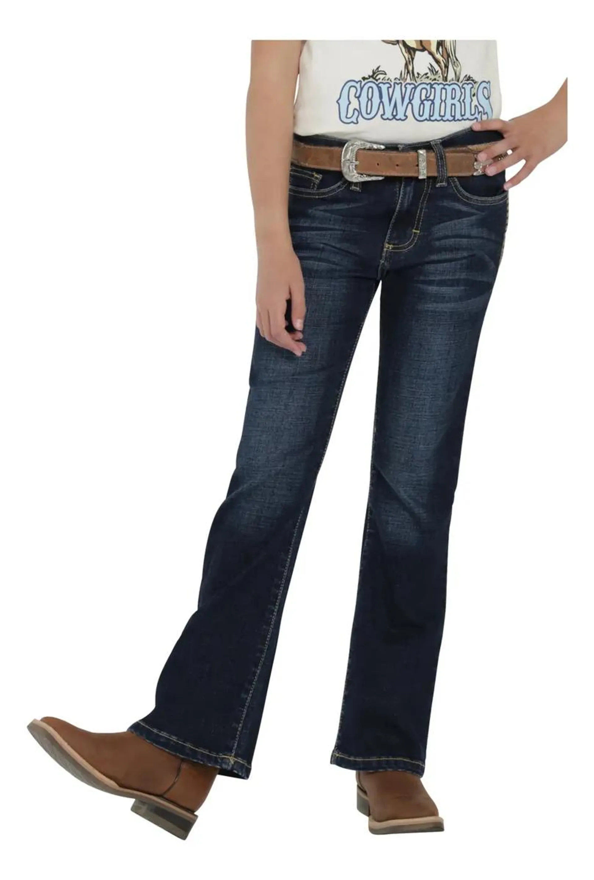 Jeans Vaquero Wrangler Niña Boot Cut 242