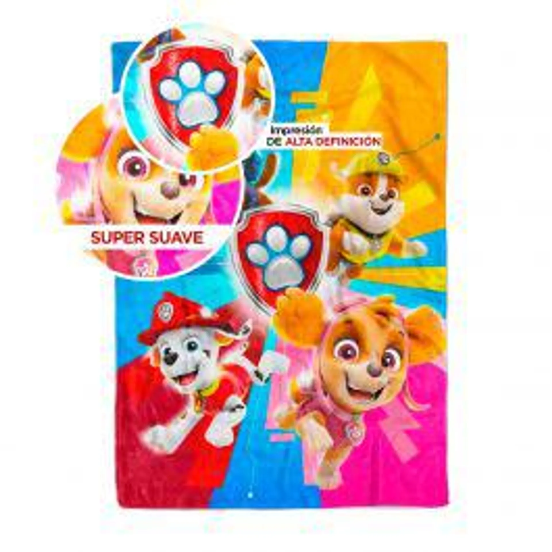 COBERTOR SERENITY MATRIMONIAL PAW PATROL ESCUDO