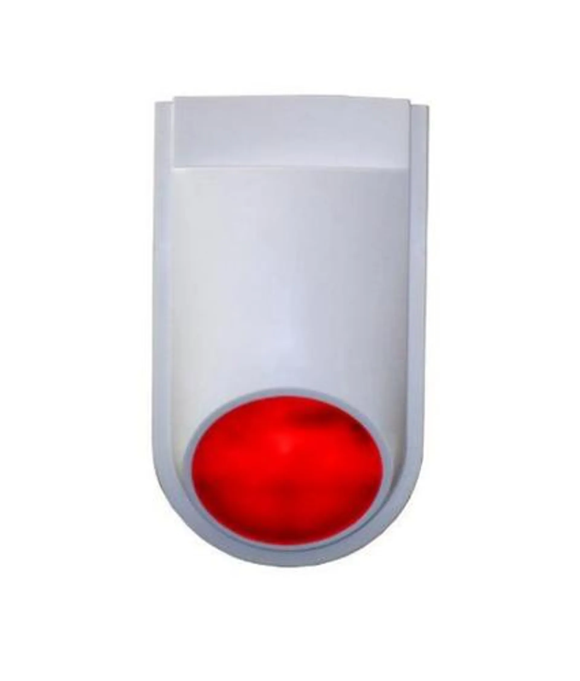 Sirena Con Estrobo Alámbrica Paamon Pam-Sl500 Ip65 Sonido 110/-2Db Blanco