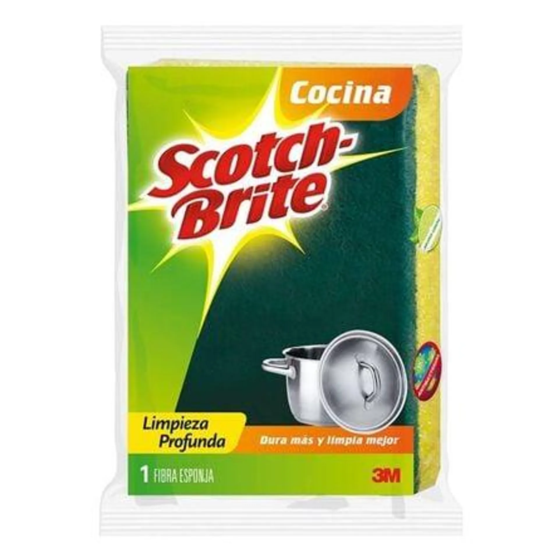 Fibra Esponja Scotch-Brite Chica 1 pieza