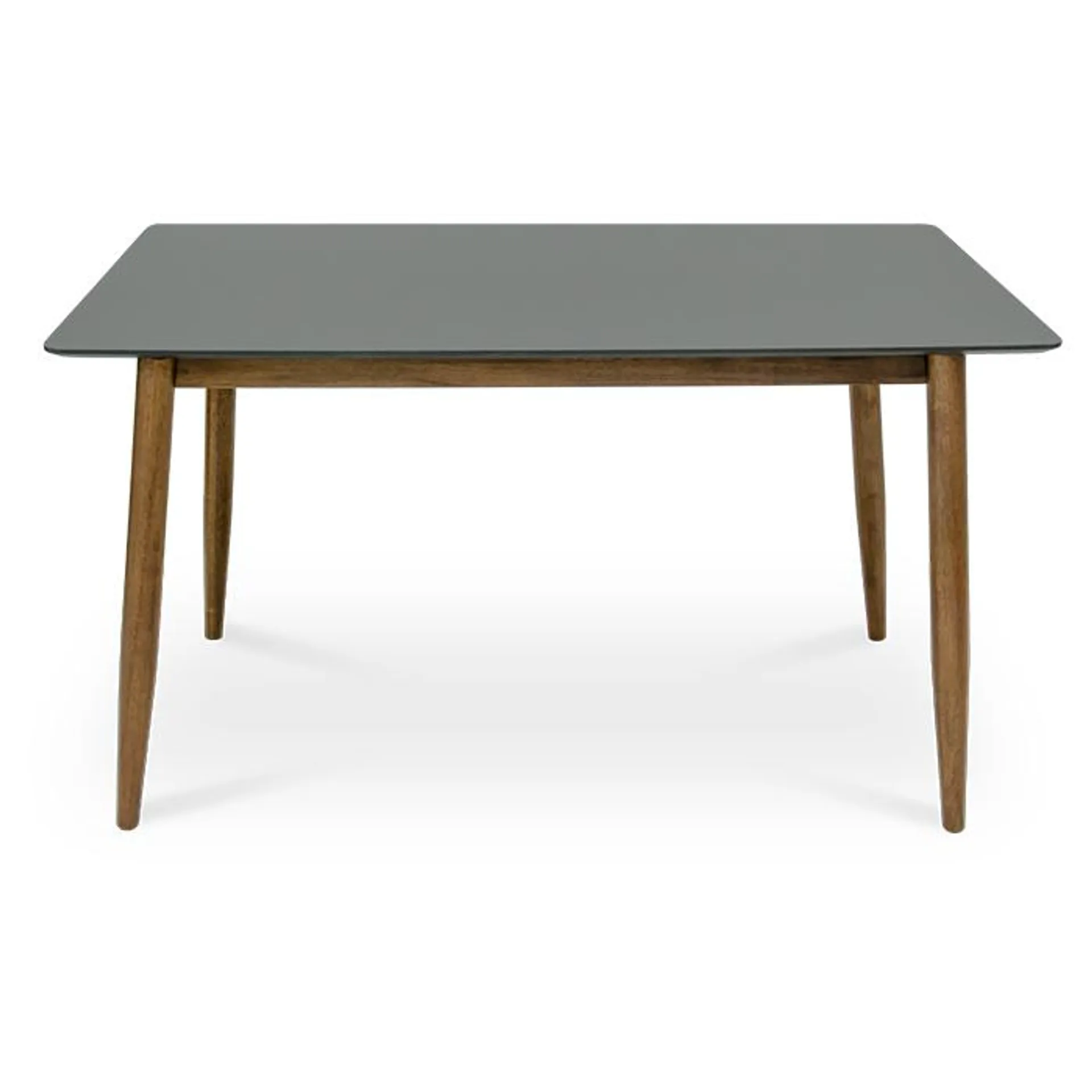 Mesa De Comedor P/6 Gris/nogal Zaor