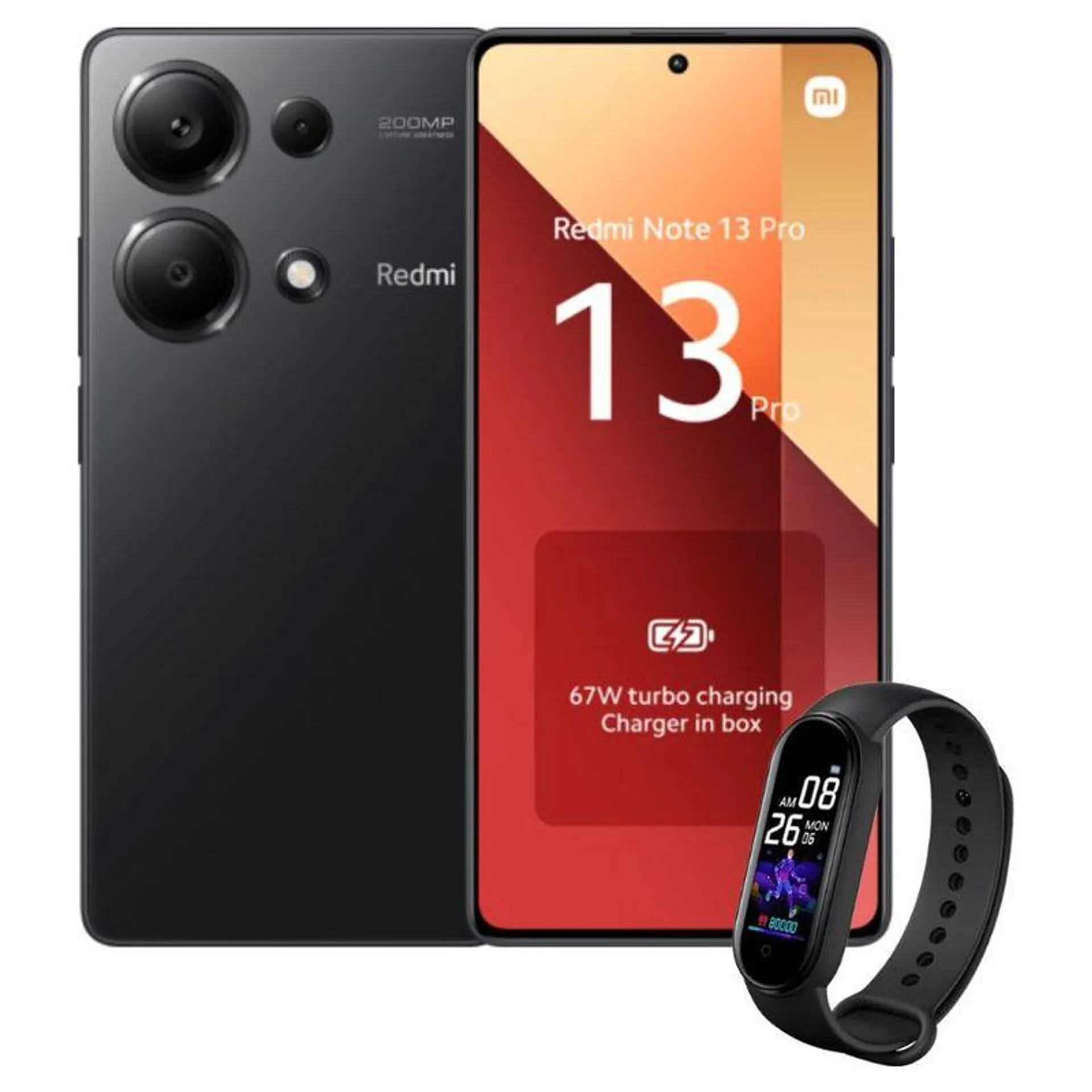 Xiaomi Redmi Note 13 Pro Dual 12 GB Ram + Band