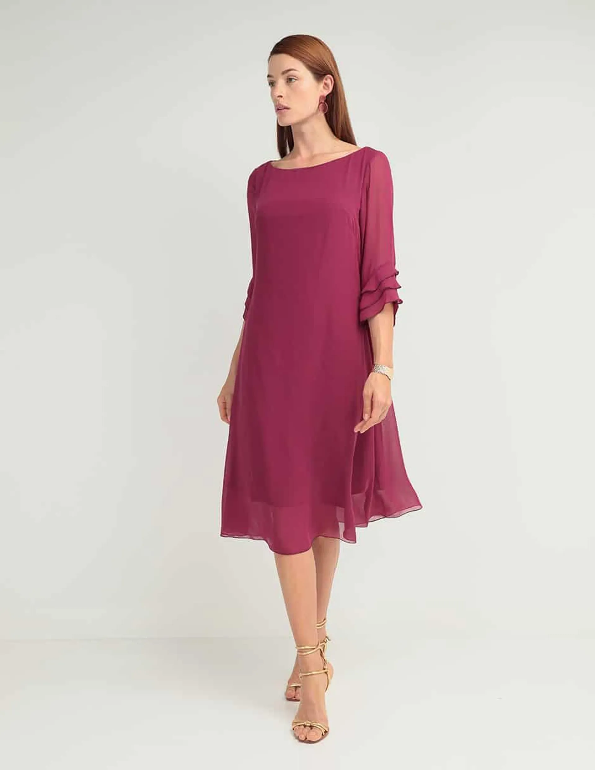 Vestido 3/4 casual Rue de la Paix para mujer