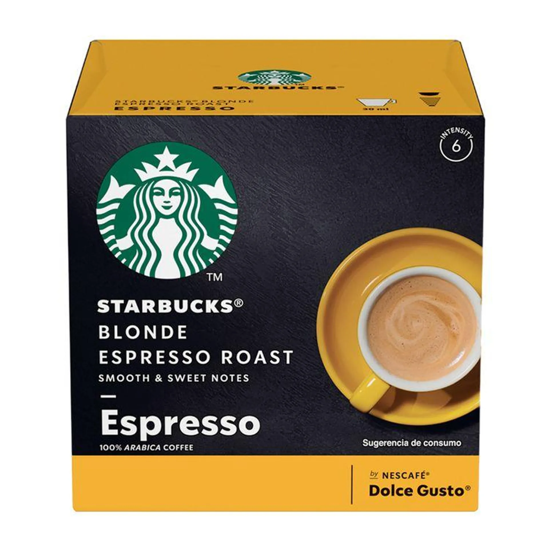 Cápsula Nescafé Starbucks Espresso Blond - 1 pieza