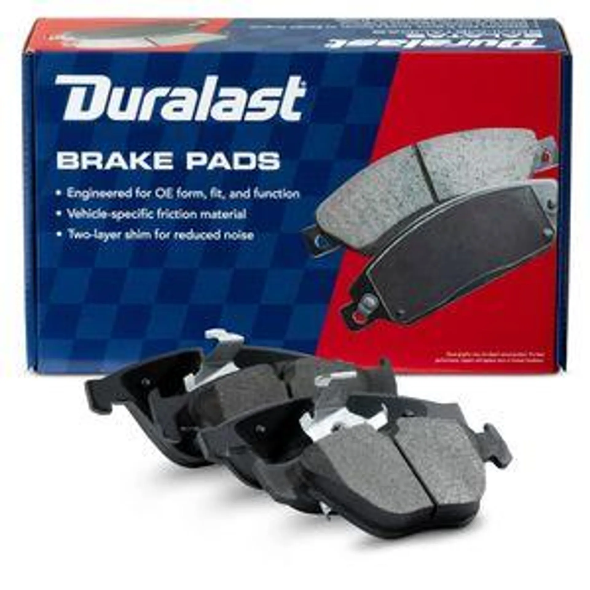 Juego de Balatas de Disco Semi-Metalicas Duralast MKD918