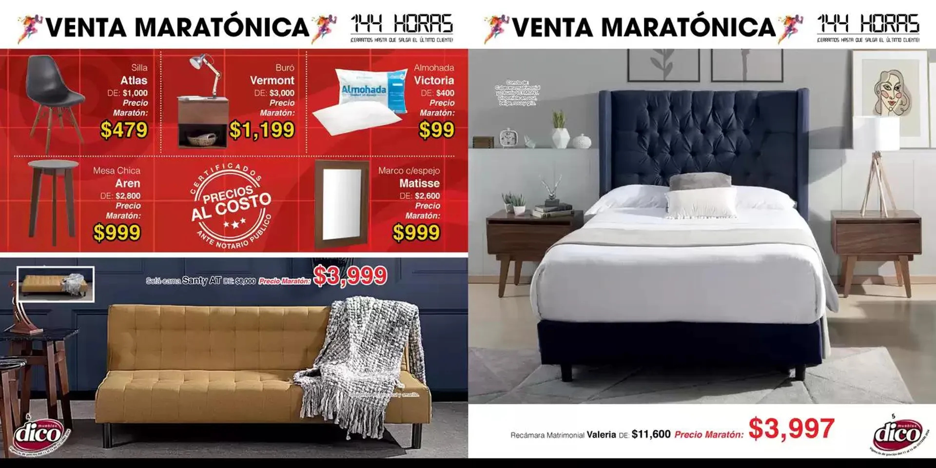 Catálogo de Muebles Dico - Venta Maratonica 11 de octubre al 16 de octubre 2024 - Pagina 3