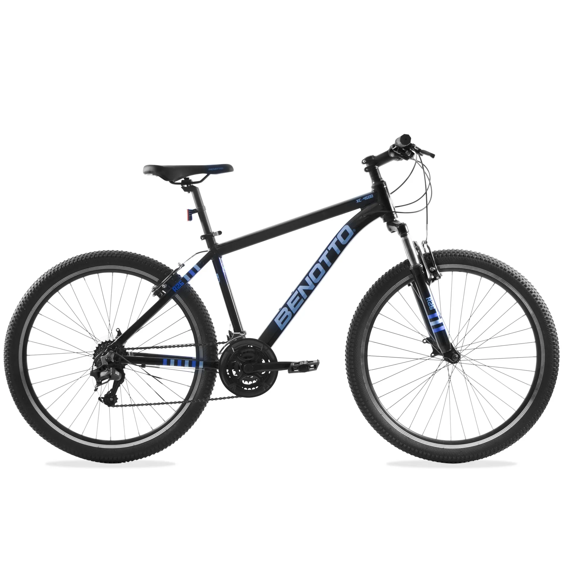 Bicicleta BENOTTO Montaña XC-4500 R26 21V. FS Frenos ”V” Aluminio Negro Talla:UN