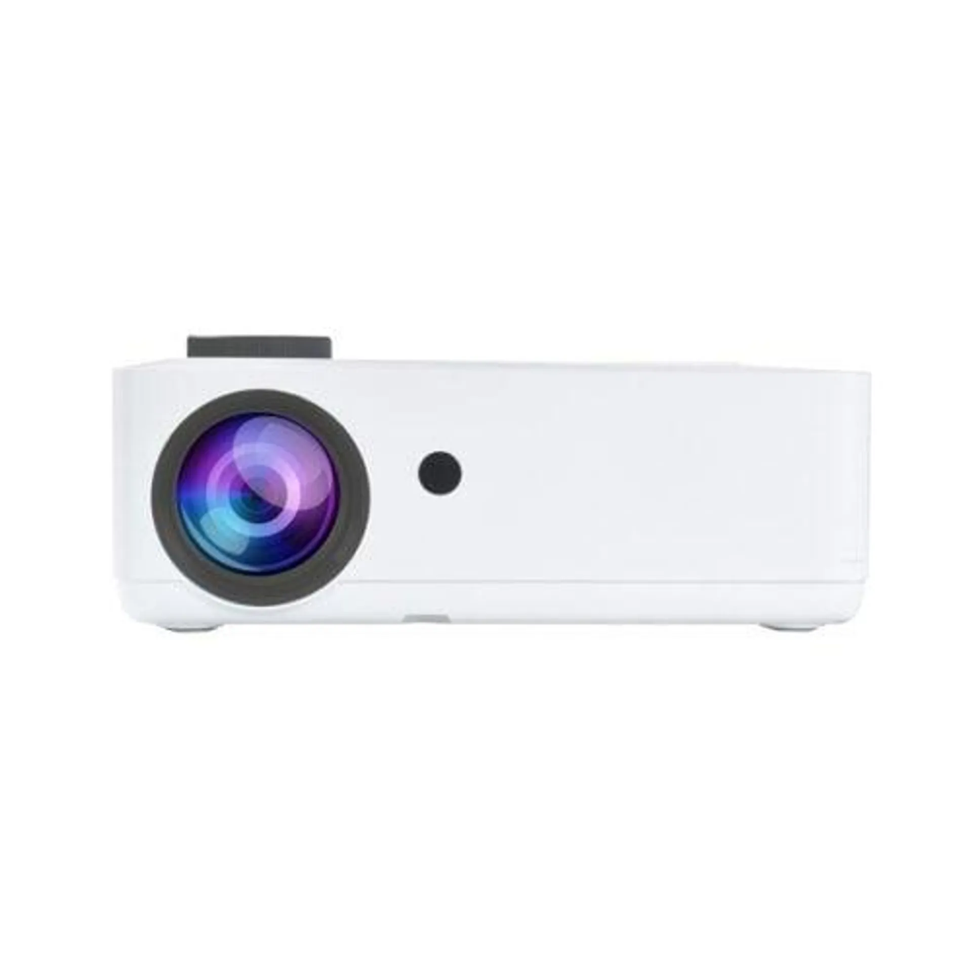 Videoproyector Ghia GVP350 Ansilm / 1920×1080 / 350 Lúmenes / LCD / Con Bocina / HDMI / USB-2.0 / Wifi / AV / 3.5mm / TF Card / Color Blanco