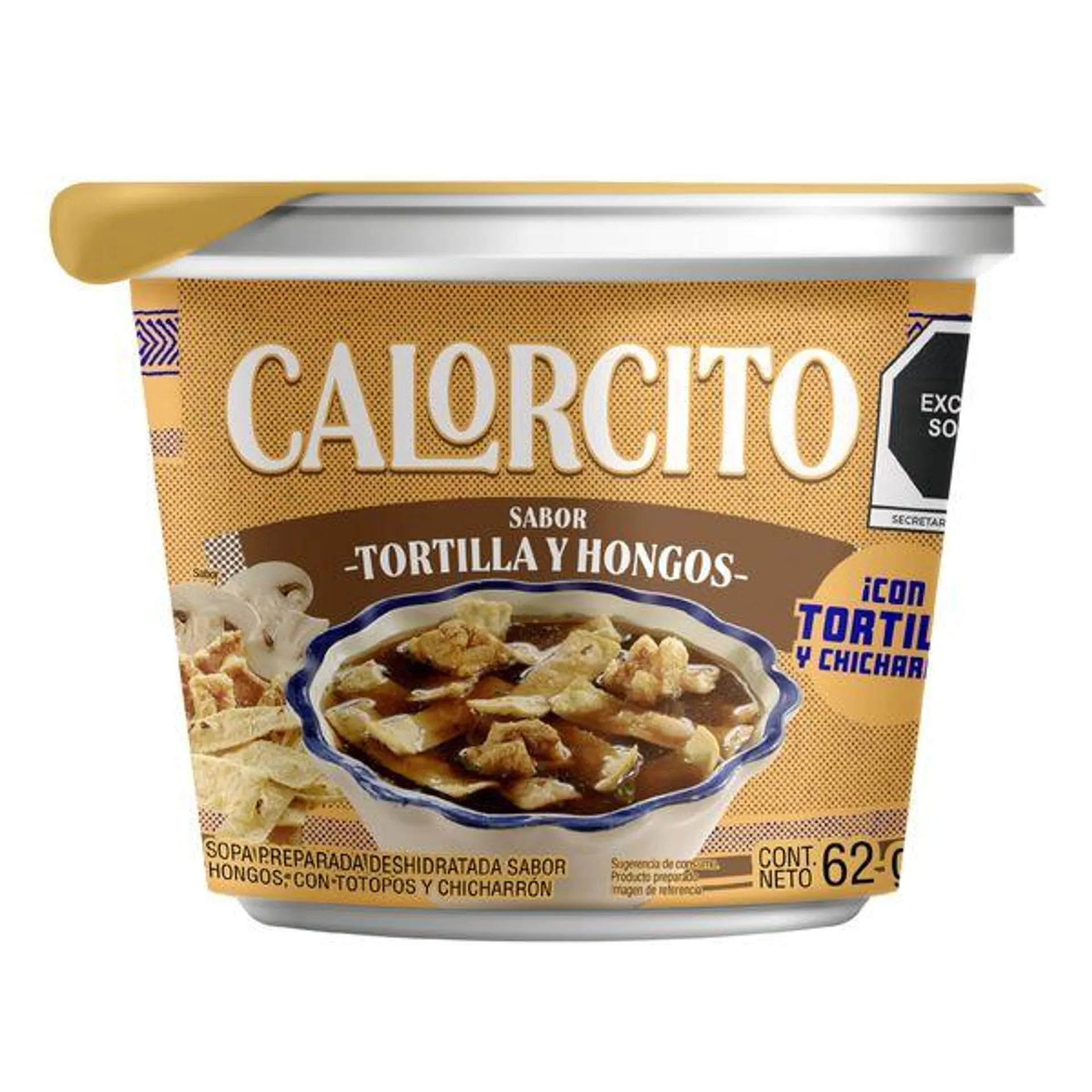 Sopa Calorcito hongos 62 g