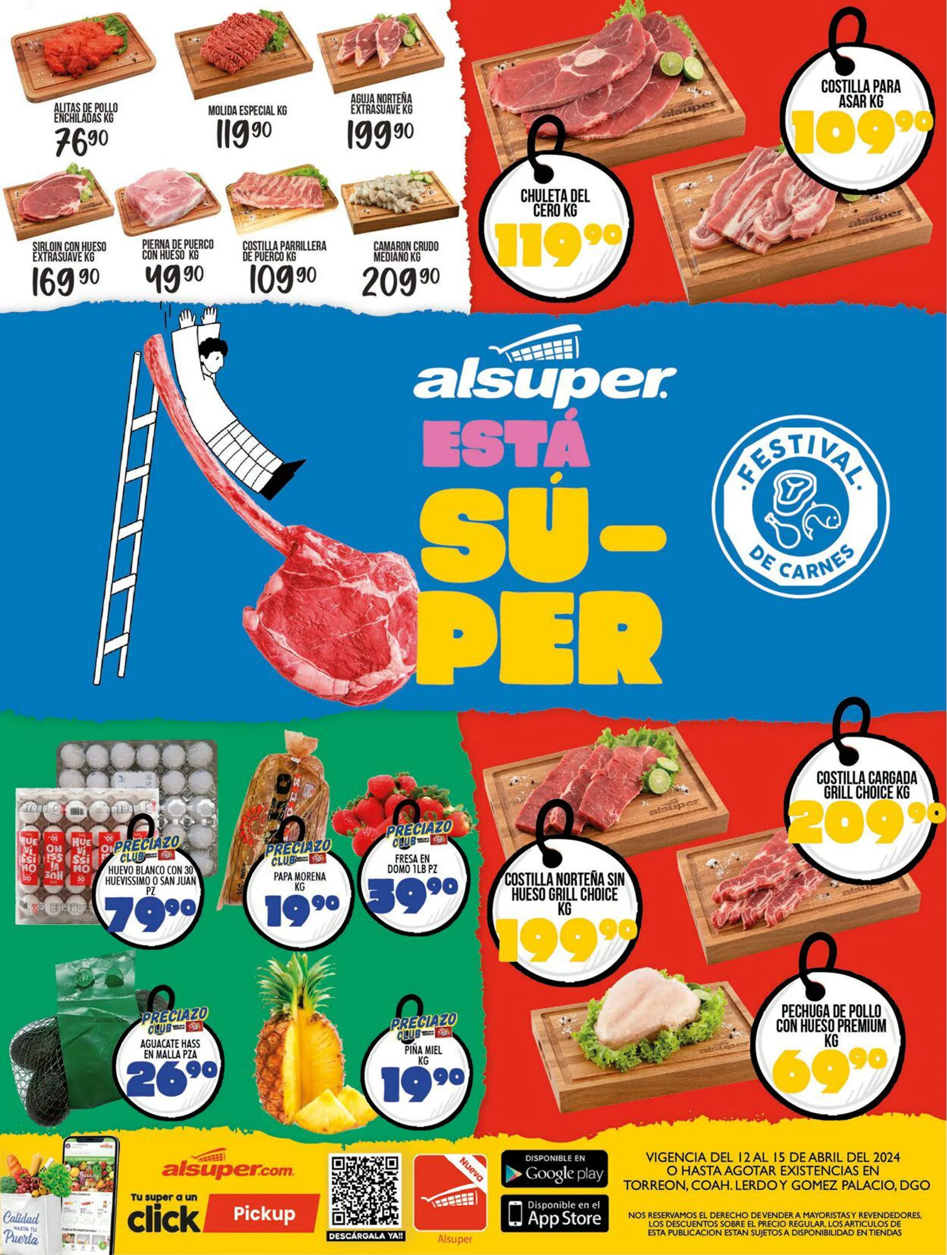 Catálogo de Alsuper - Laguna 12 de abril al 15 de abril 2024 - Pagina 