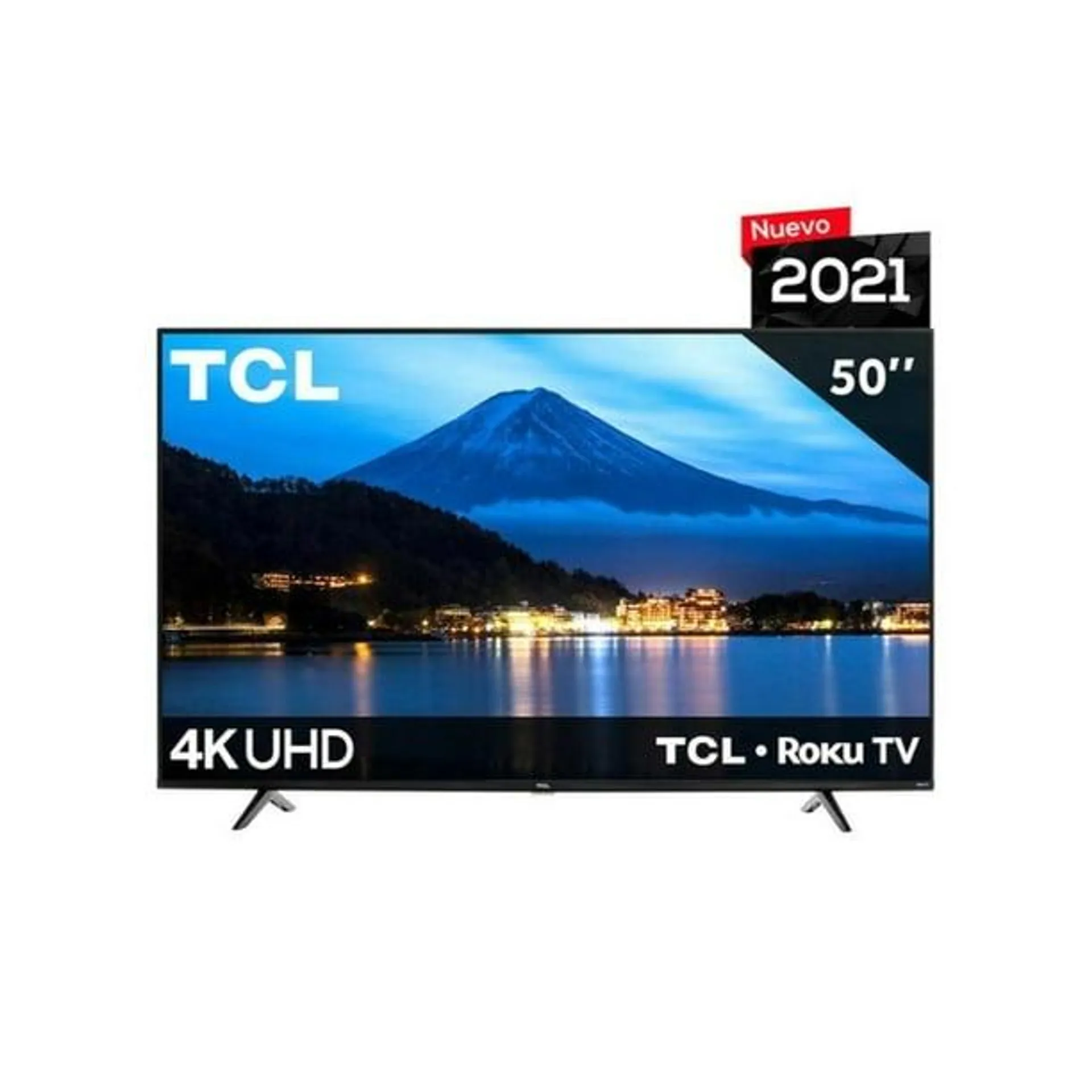 Tv 50 Pulgadas TCL Smart Tv UHD 4K 50S443-MX LED Roku TV