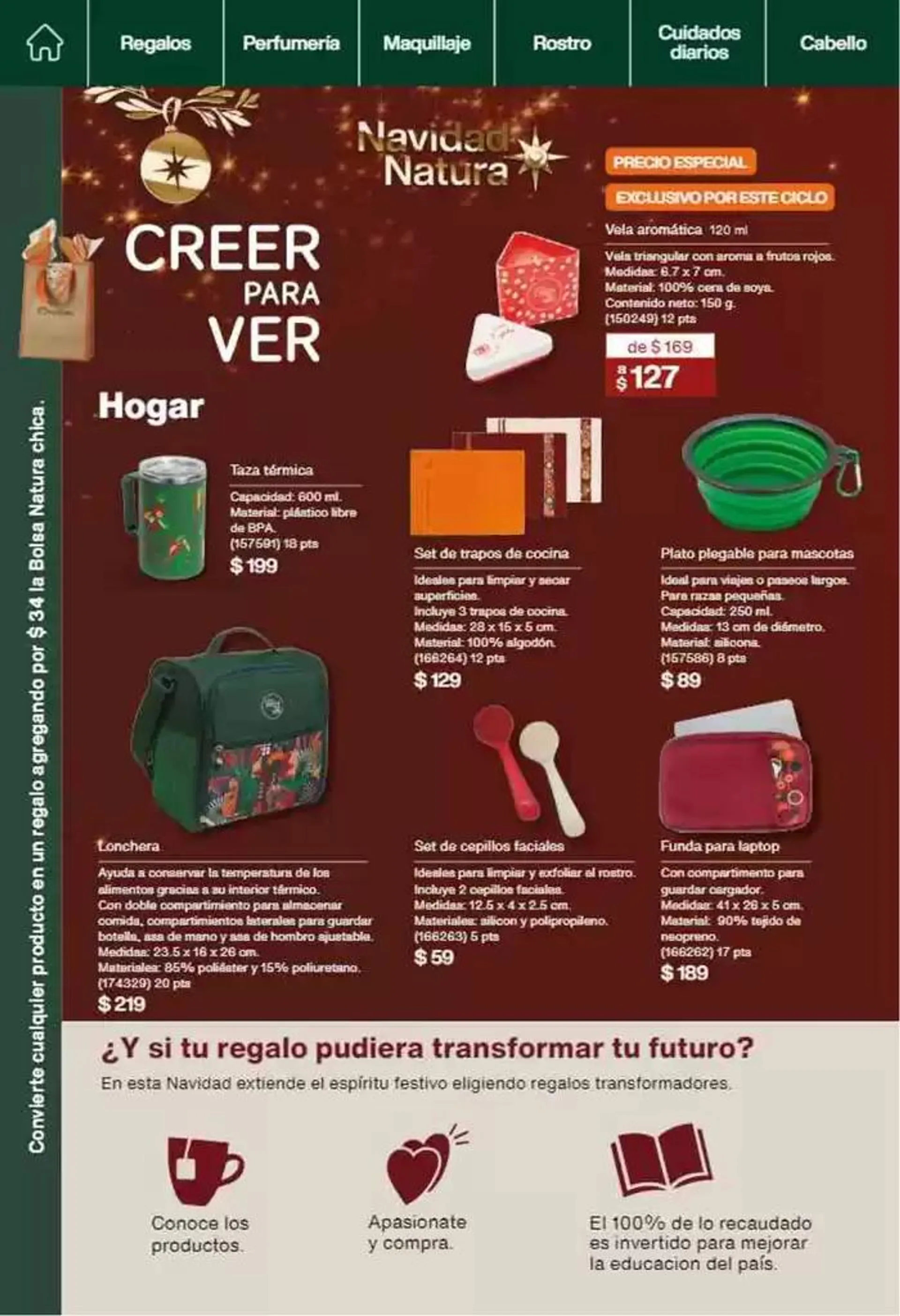 Catálogo de Revista Natura Ciclo 17 2024 18 de octubre al 15 de noviembre 2024 - Pagina 183