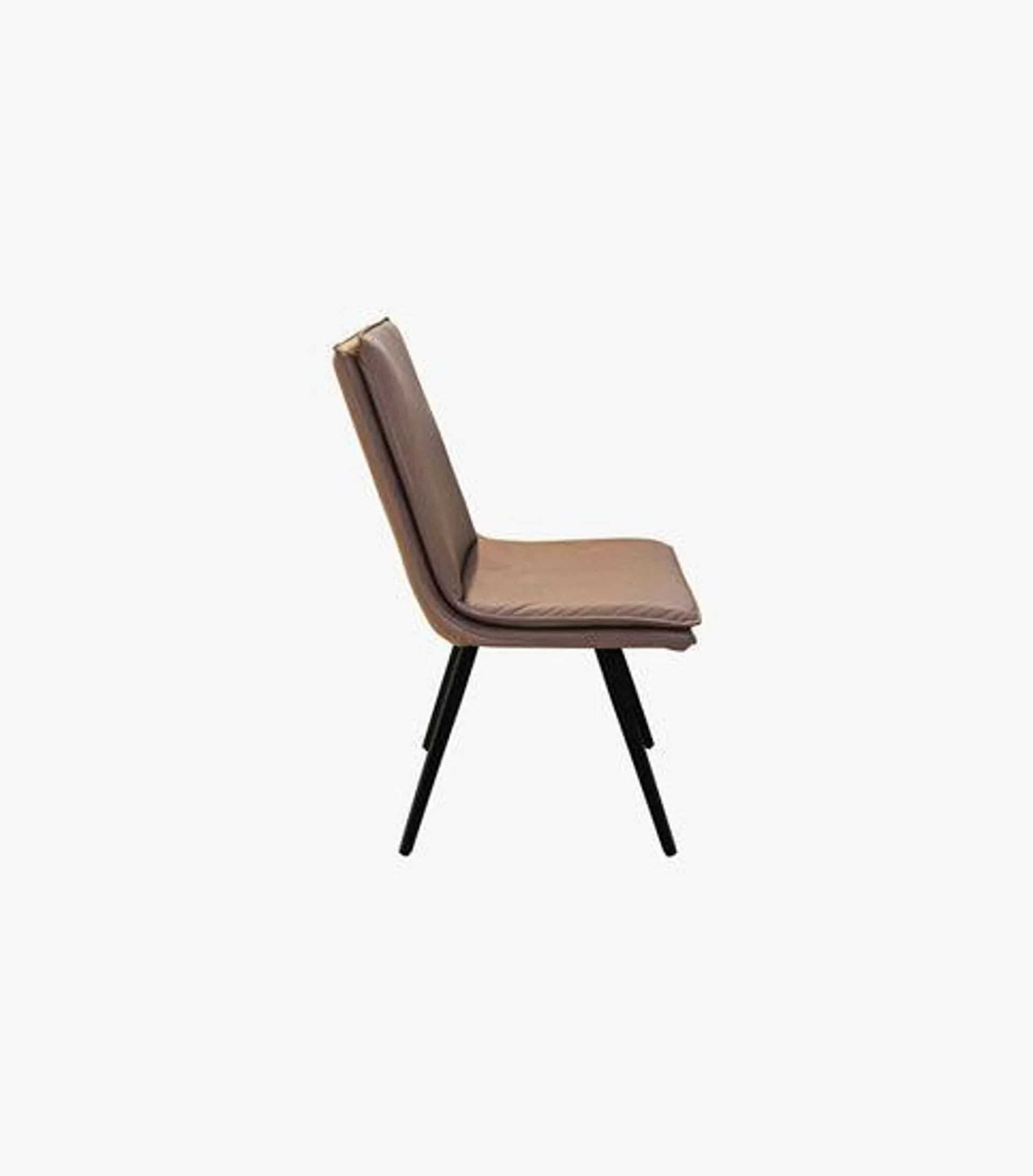 Silla Rudrah color Café 100% de Piel