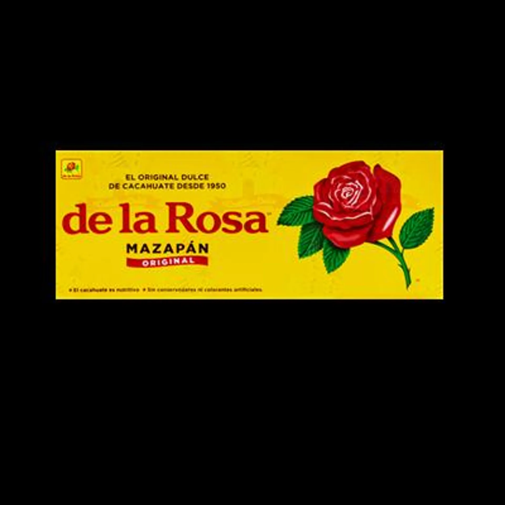 Caja Dulce Cacahuate Mazapán De La Rosa 12 Pieza