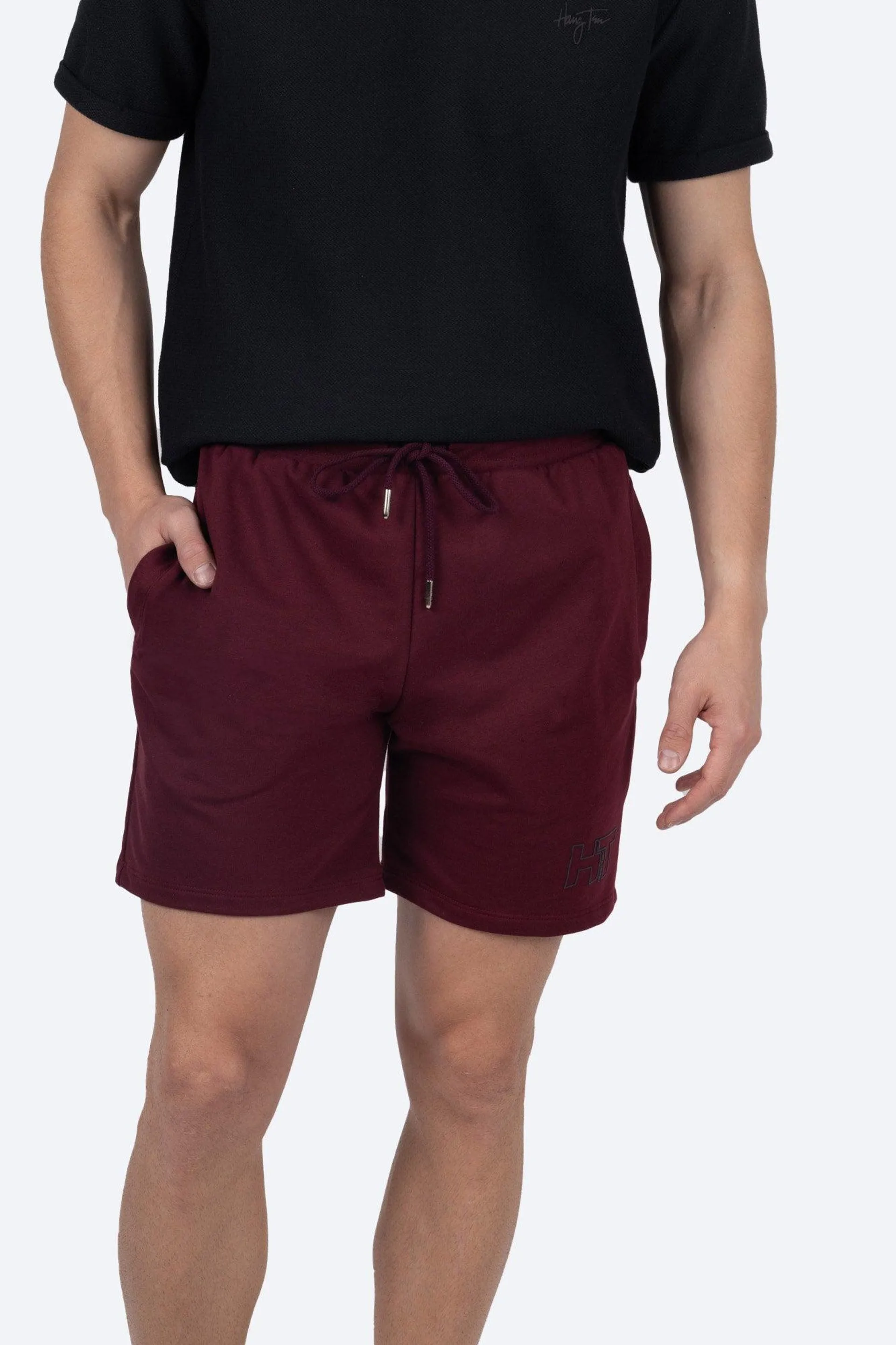 Short deportivo rojo