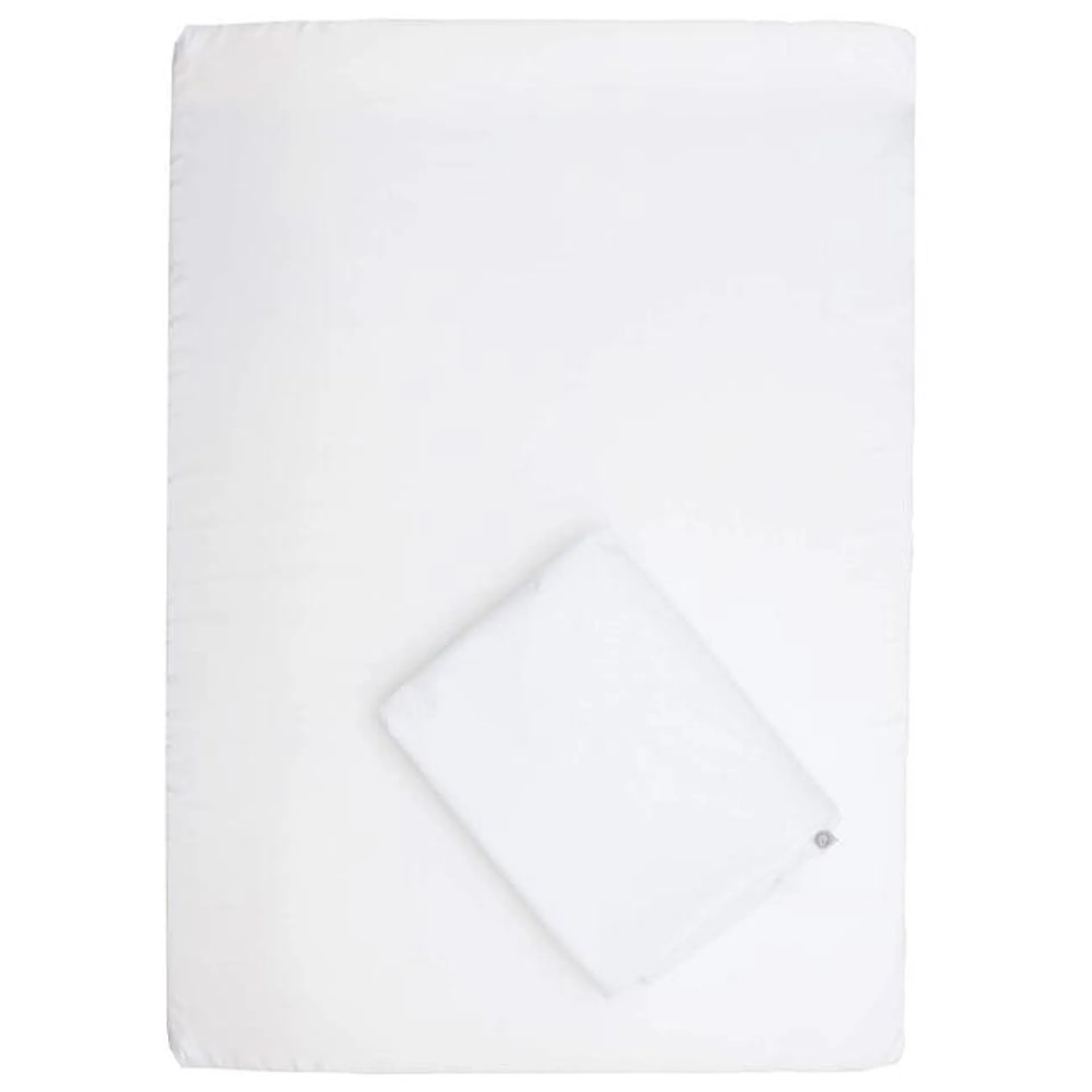 Colchon para Cuna 50x80x4 cm Cary Con protector Impermeable Blanco