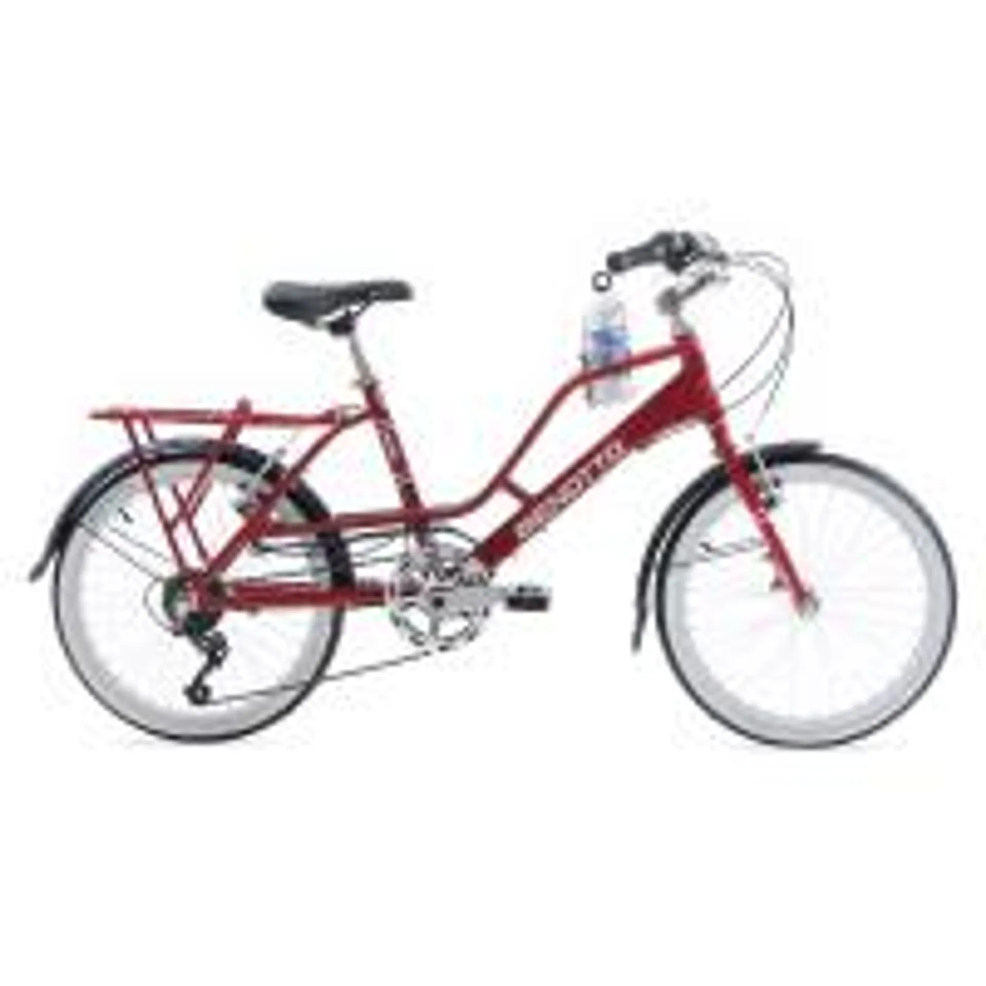 Bicicleta BENOTTO City MAILLY R20 7V. Unisex Frenos ”V” Aluminio Rojo Talla:UN